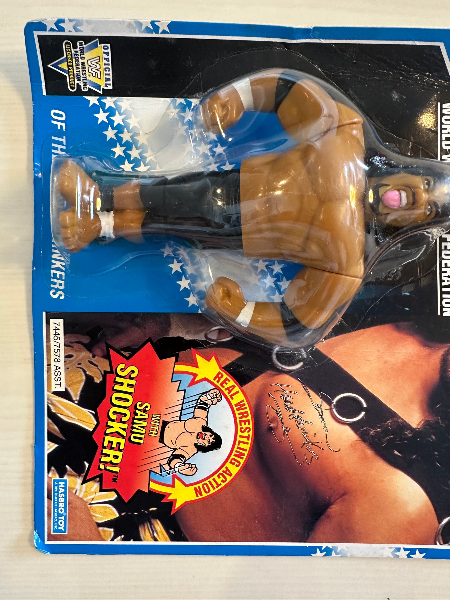 Samu the Headshrinker Series 10 WWF Hasbro
