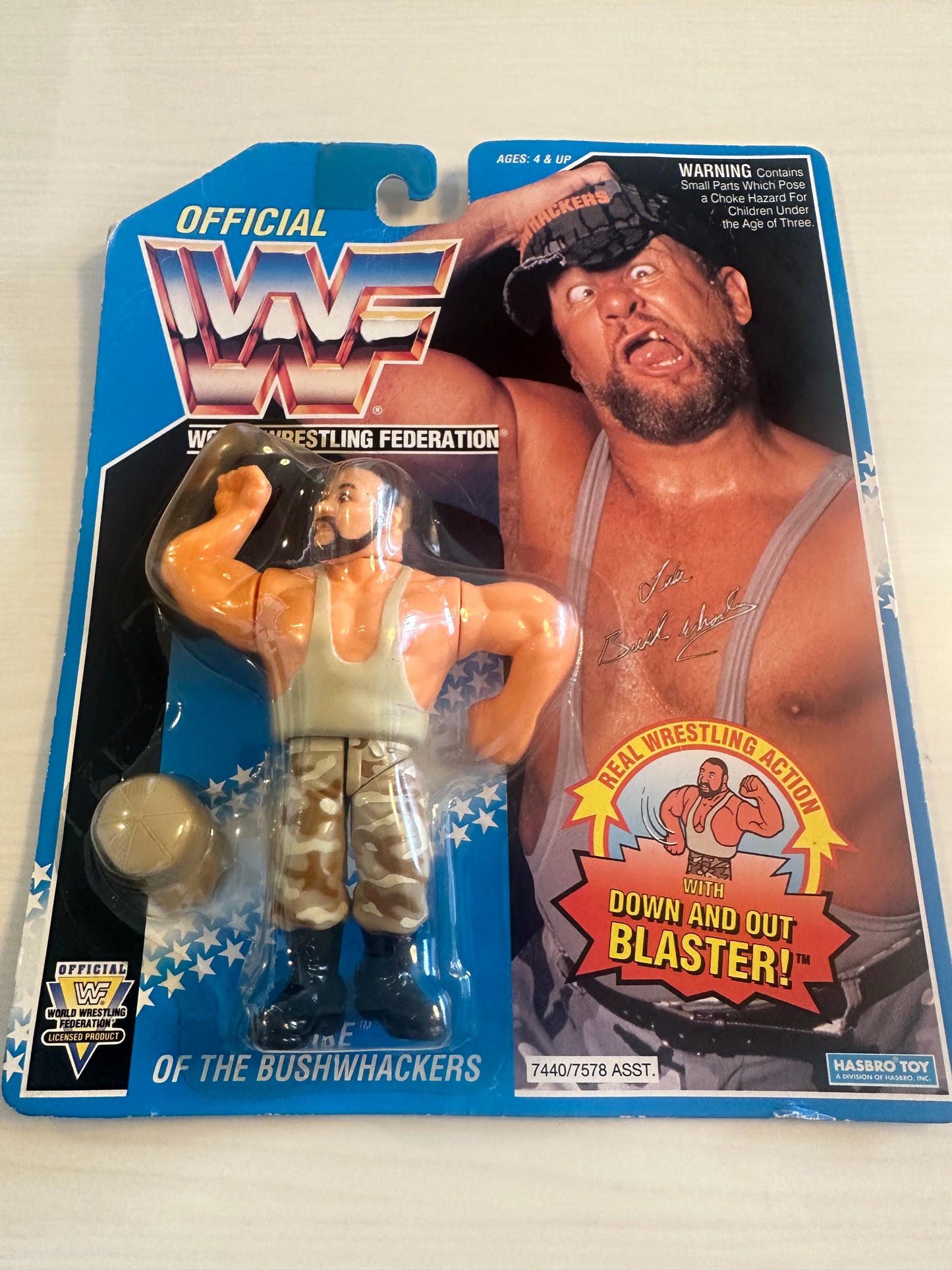 Luke the Bushwhacker Series 10 WWF Hasbro