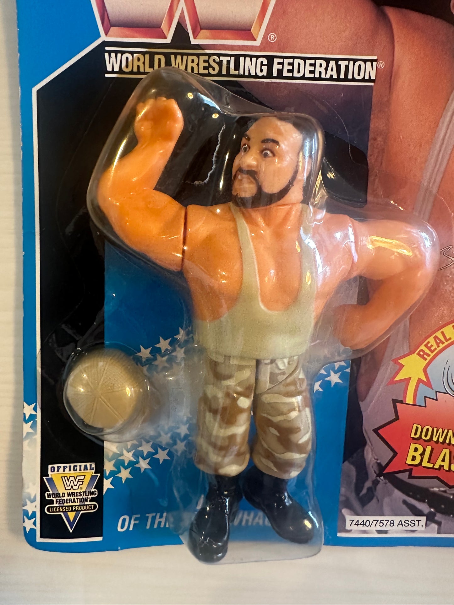 Luke the Bushwhacker Series 10 WWF Hasbro