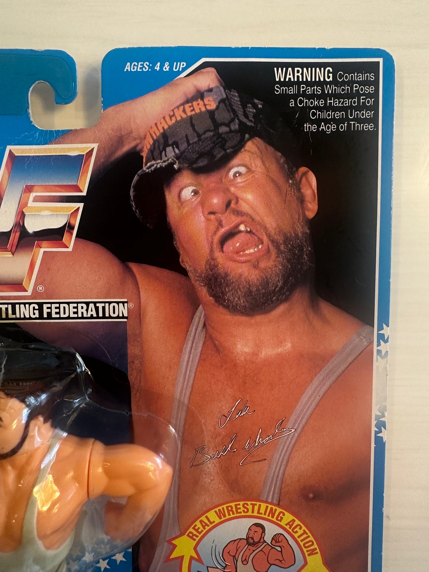 Luke the Bushwhacker Series 10 WWF Hasbro