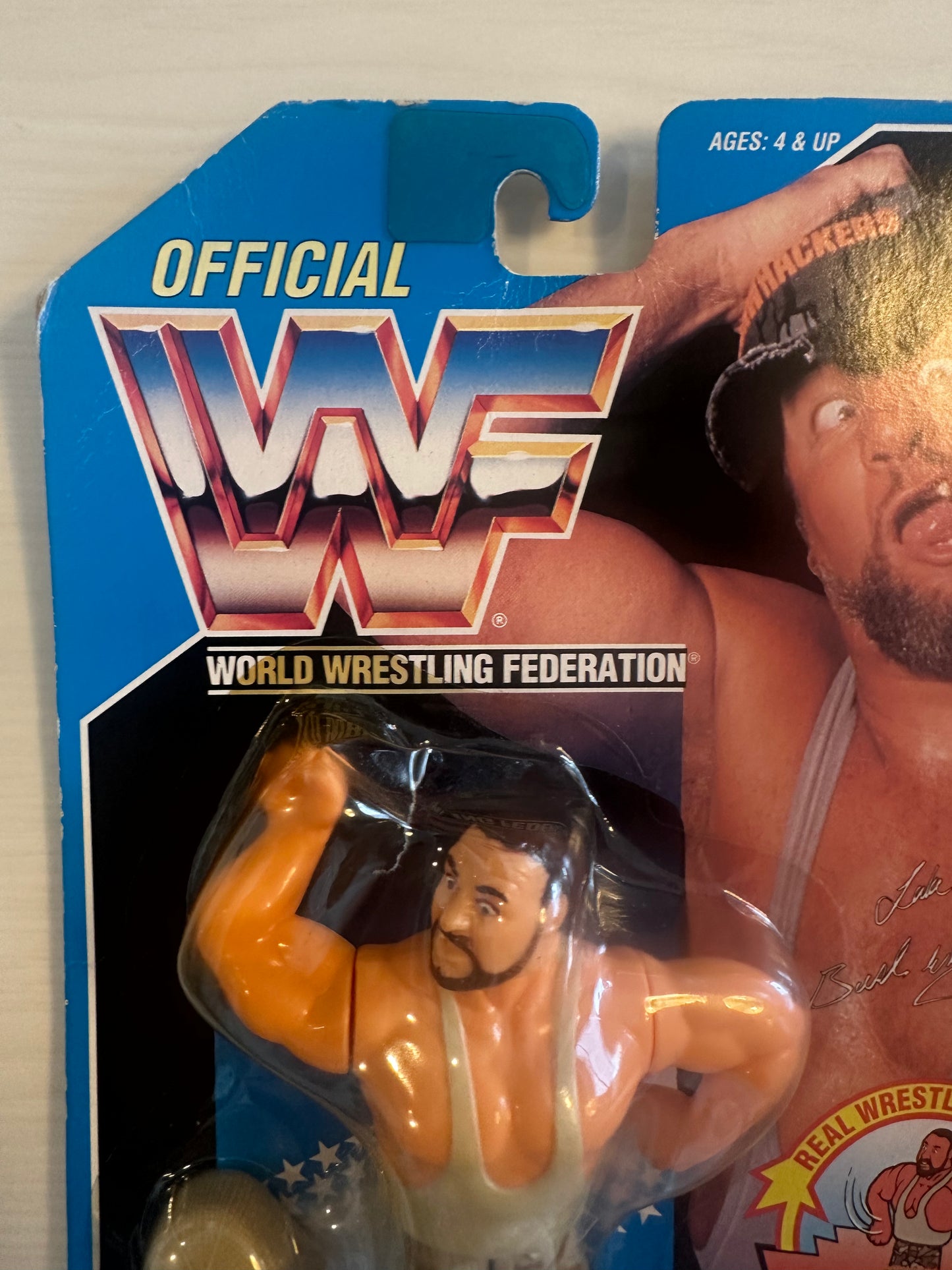 Luke the Bushwhacker Series 10 WWF Hasbro