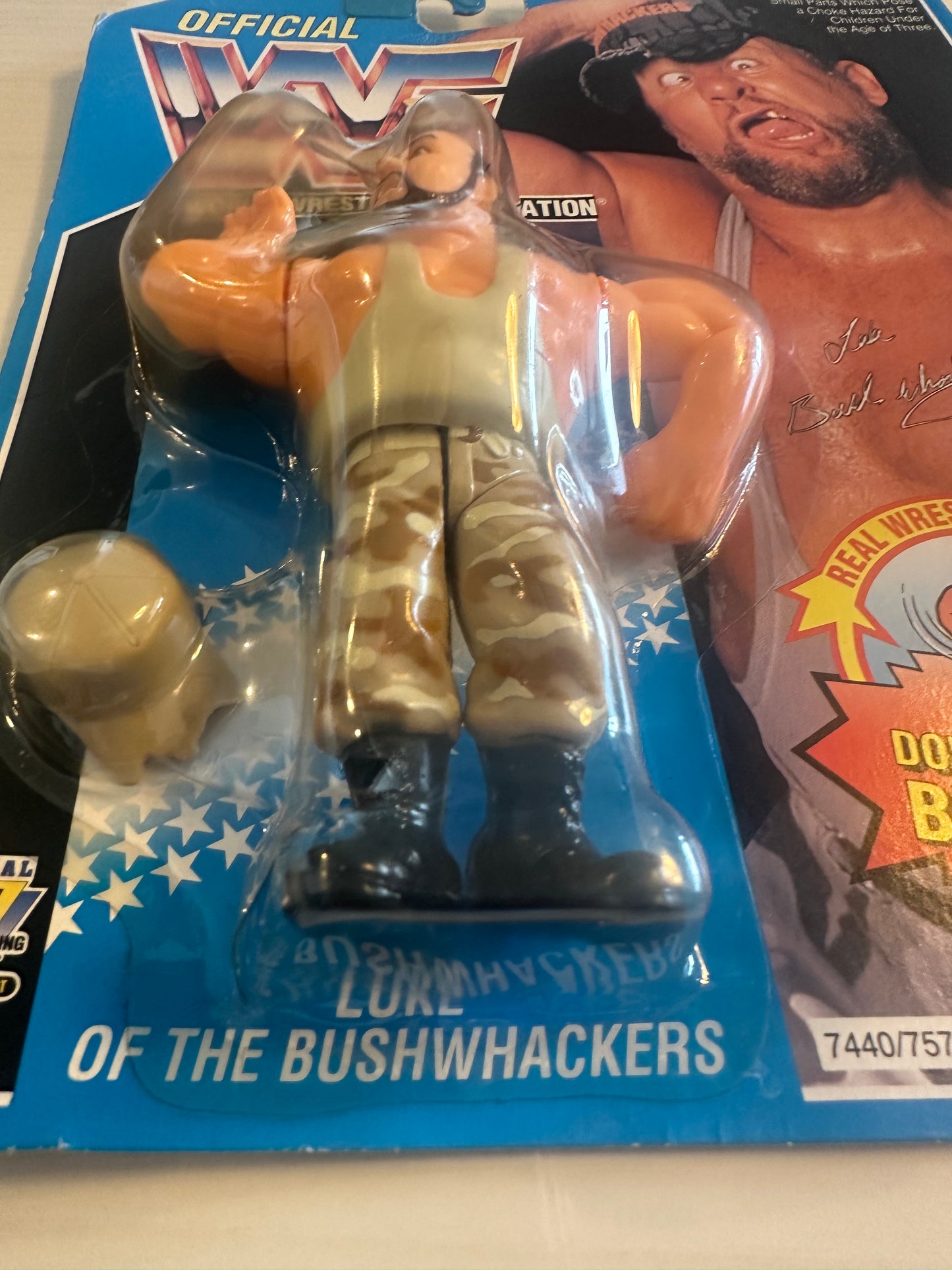 Luke the Bushwhacker Series 10 WWF Hasbro