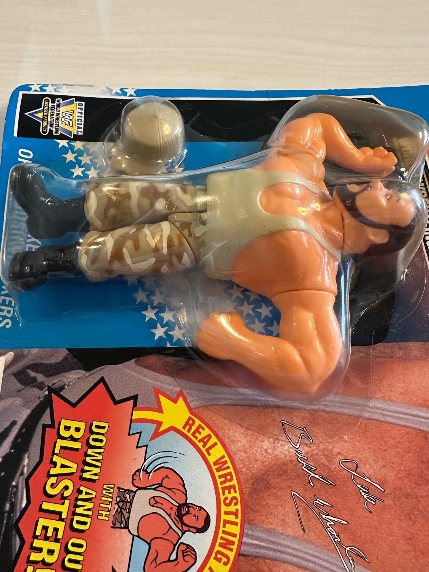 Luke the Bushwhacker Series 10 WWF Hasbro