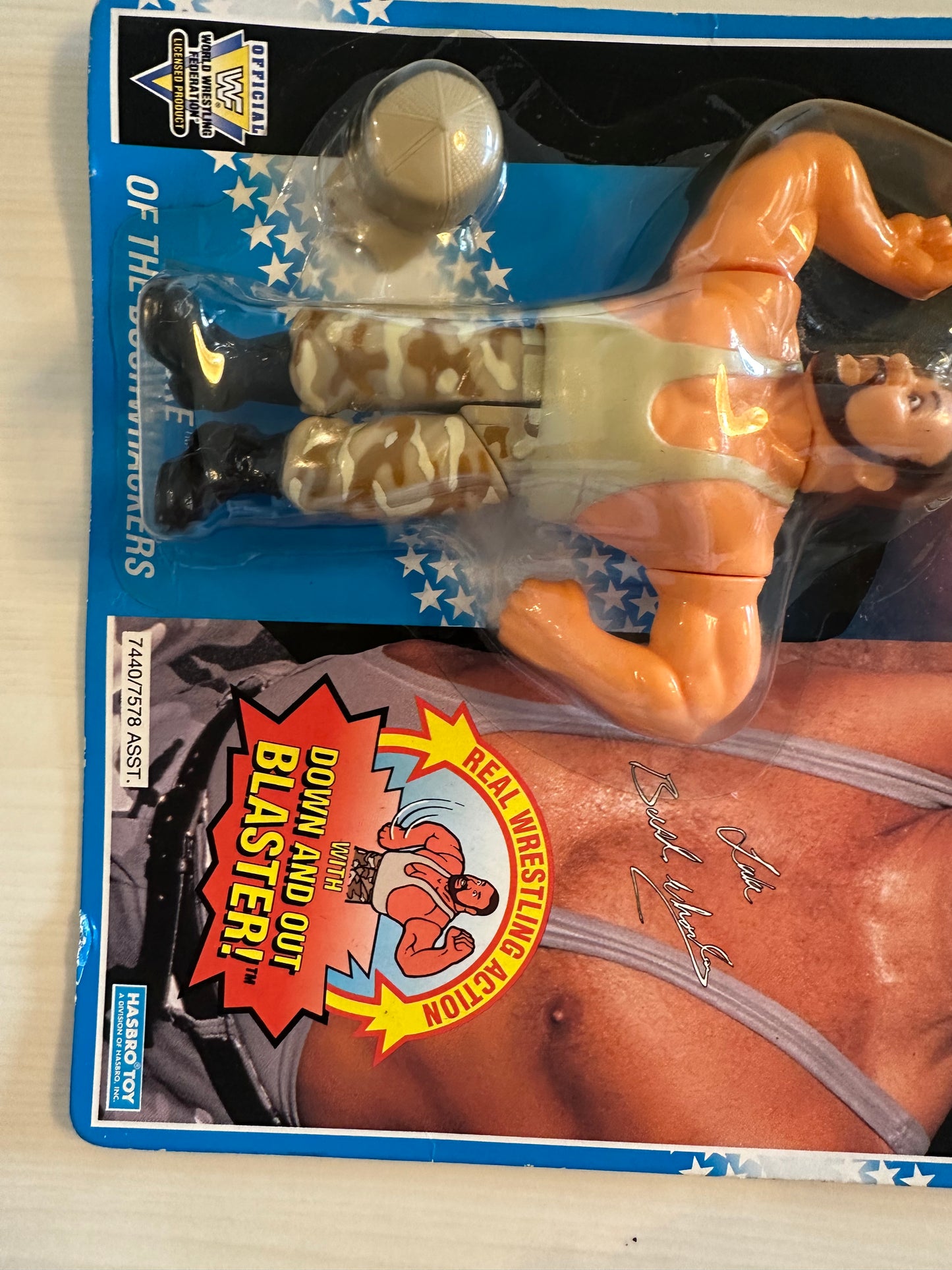 Luke the Bushwhacker Series 10 WWF Hasbro