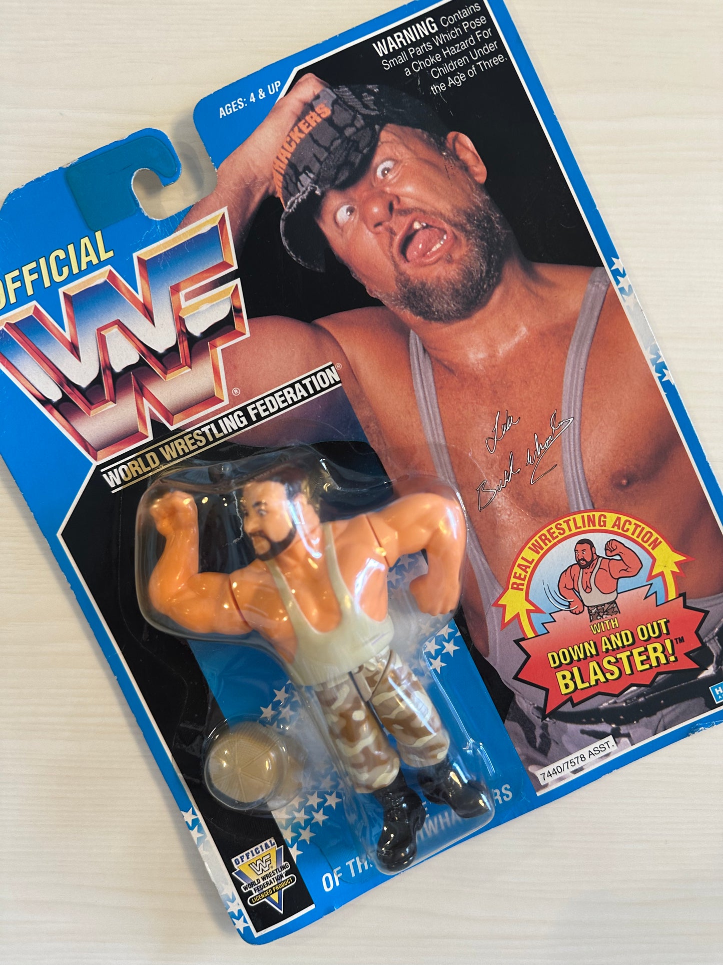 Luke the Bushwhacker Series 10 WWF Hasbro