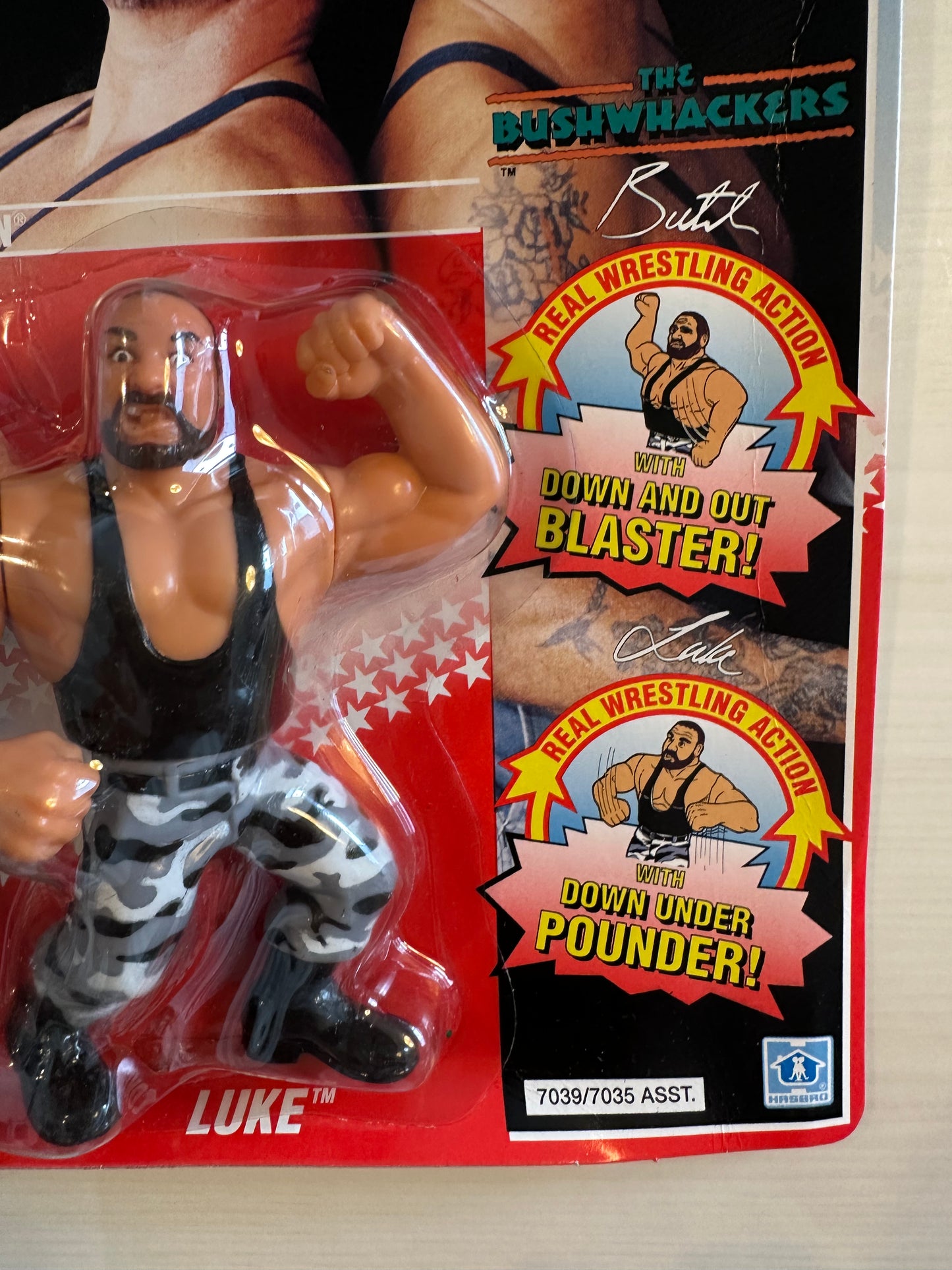 The Bushwhackers Series 2 WWF Hasbro