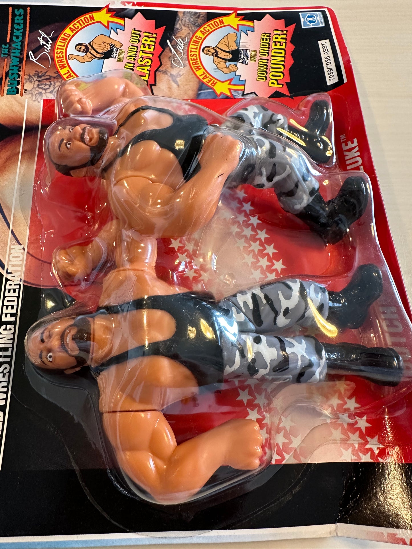 The Bushwhackers Series 2 WWF Hasbro