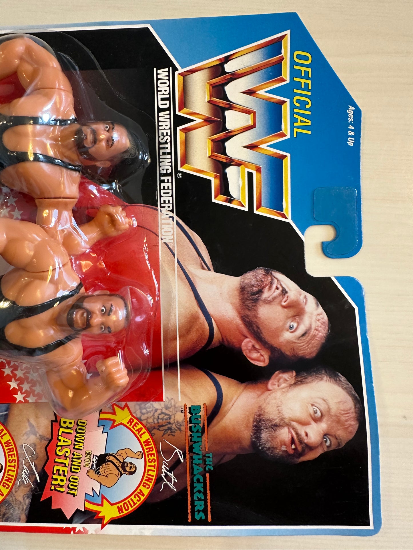 The Bushwhackers Series 2 WWF Hasbro