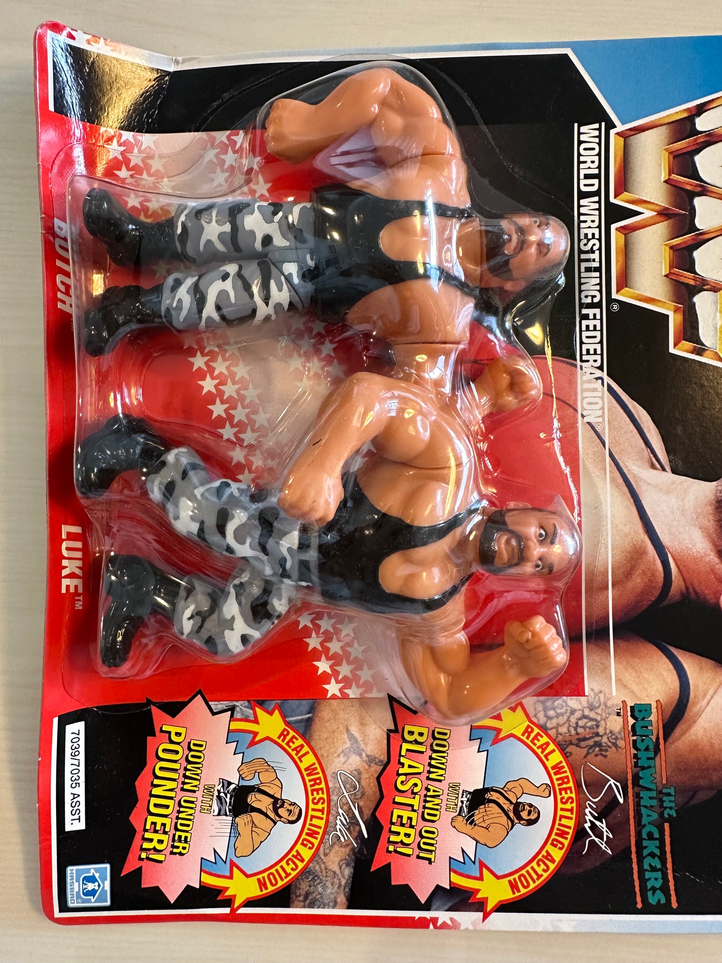 The Bushwhackers Series 2 WWF Hasbro
