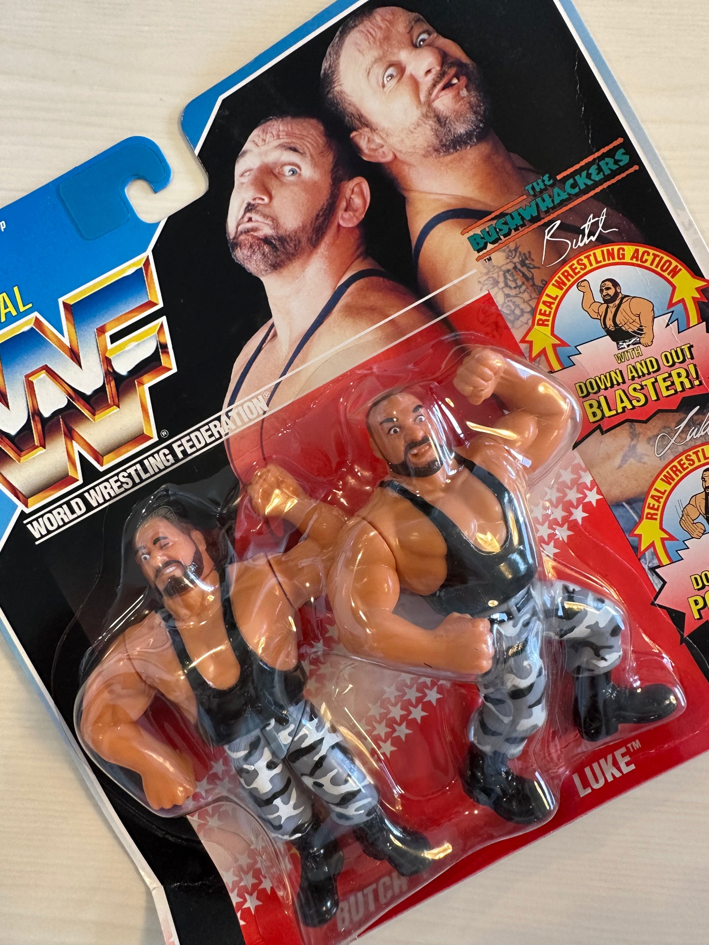 The Bushwhackers Series 2 WWF Hasbro