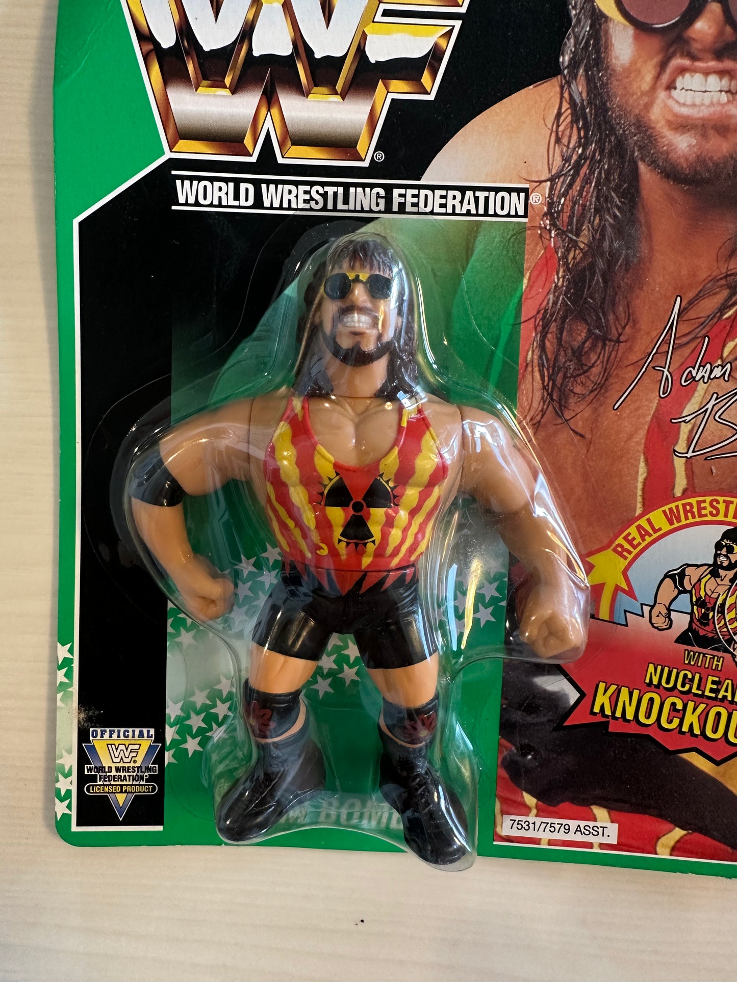 Adam Bomb Series 11 WWF Hasbro
