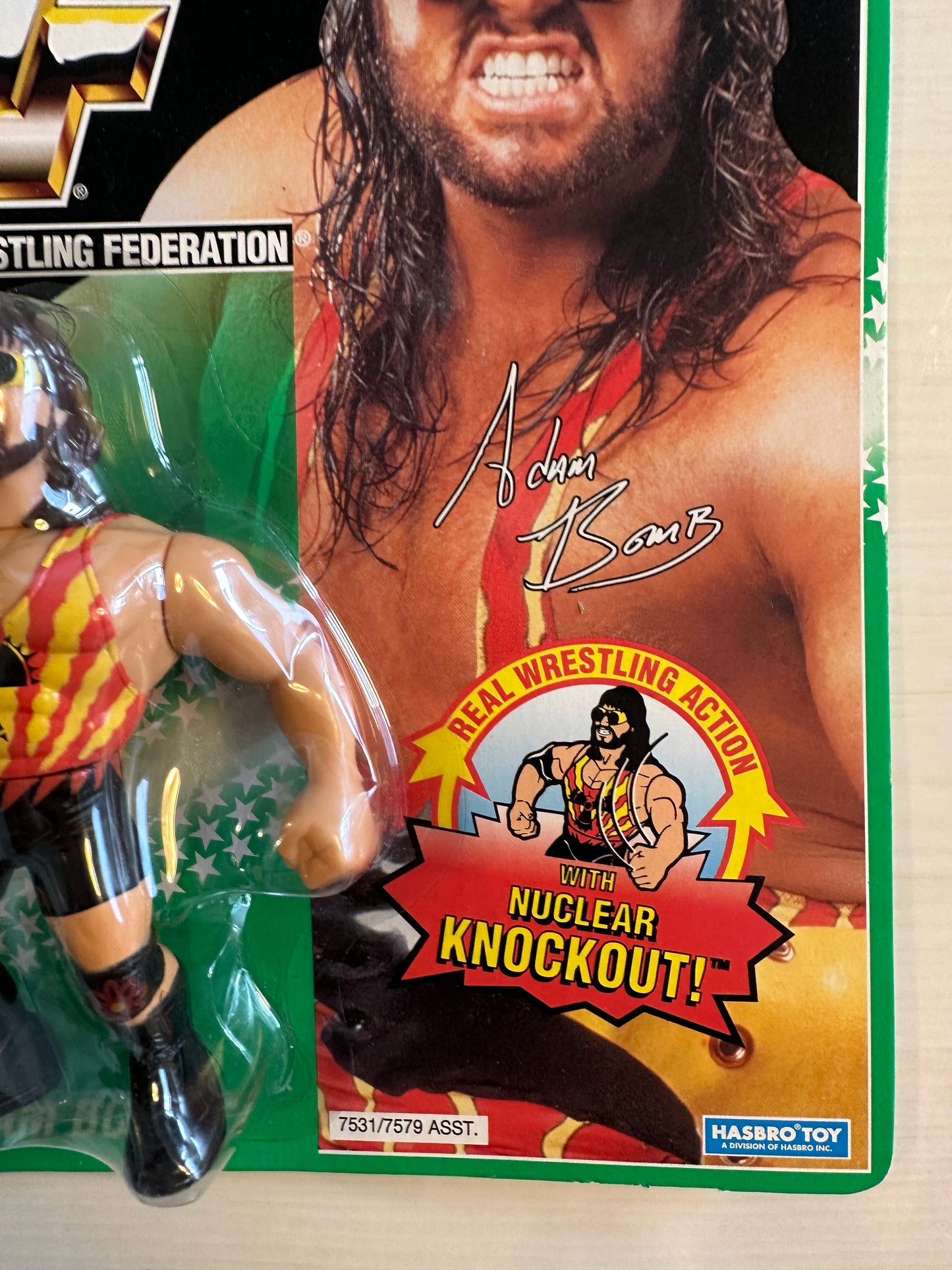Adam Bomb Series 11 WWF Hasbro