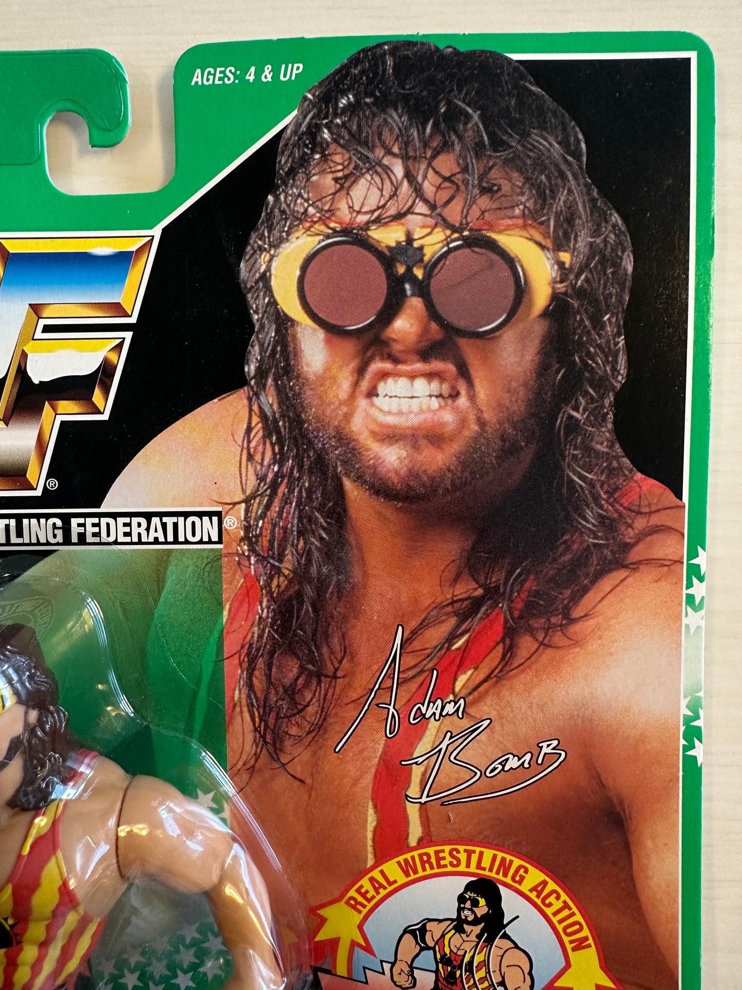Adam Bomb Series 11 WWF Hasbro