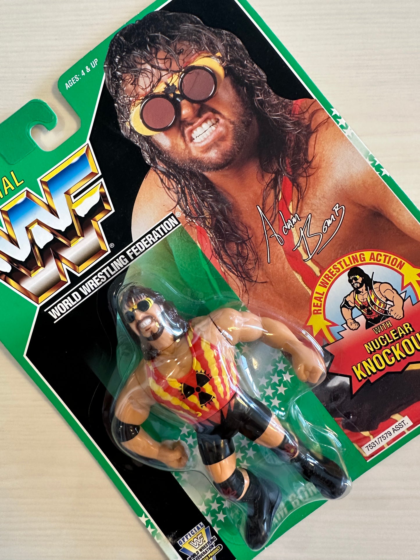 Adam Bomb Series 11 WWF Hasbro
