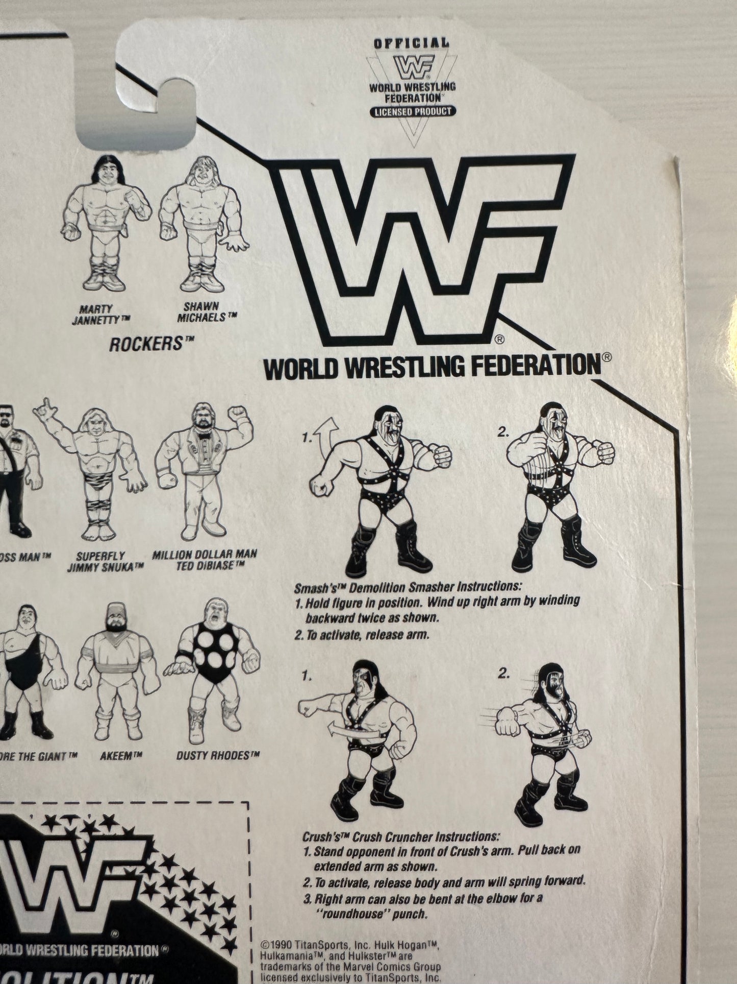 Demolition Series 2 WWF Hasbro
