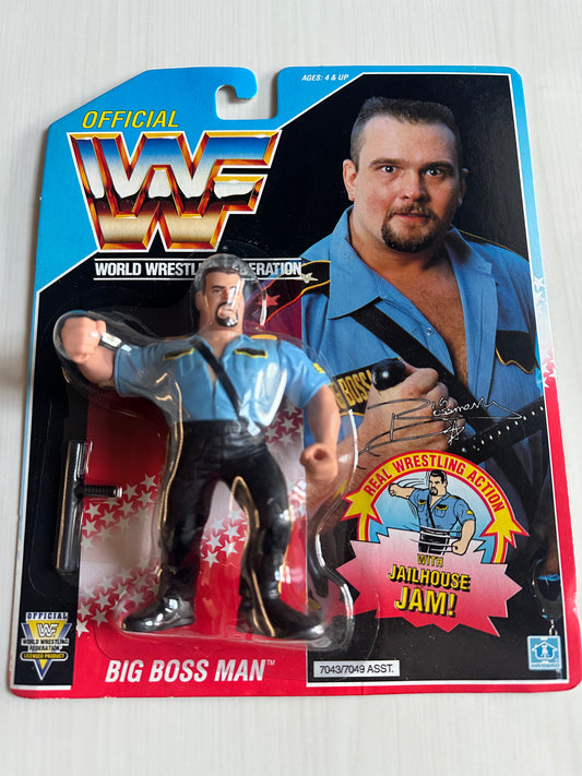 Big Boss Man Series 3 WWF Hasbro MOC figure