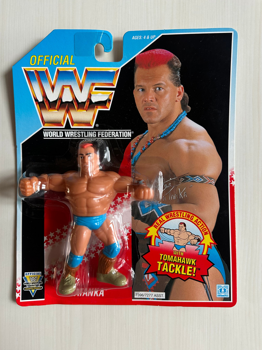 Tatanka Series 6 WWF Hasbro MOC