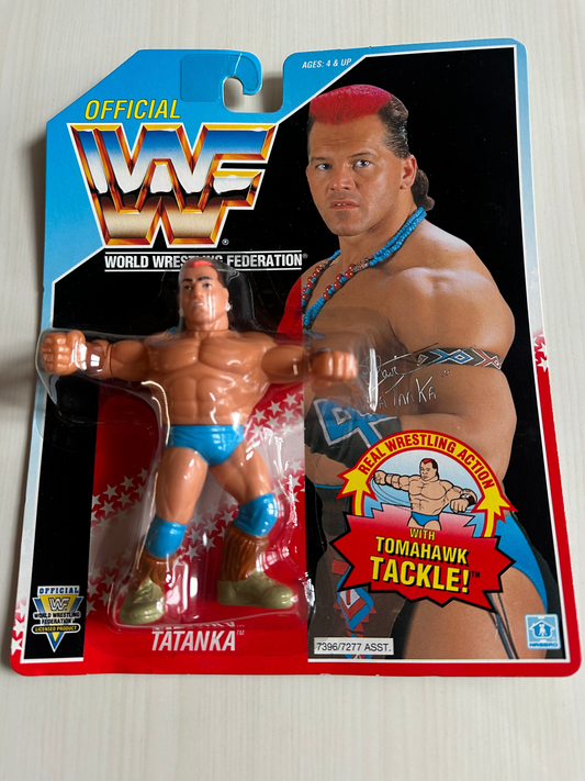Tatanka Series 6 WWF Hasbro MOC