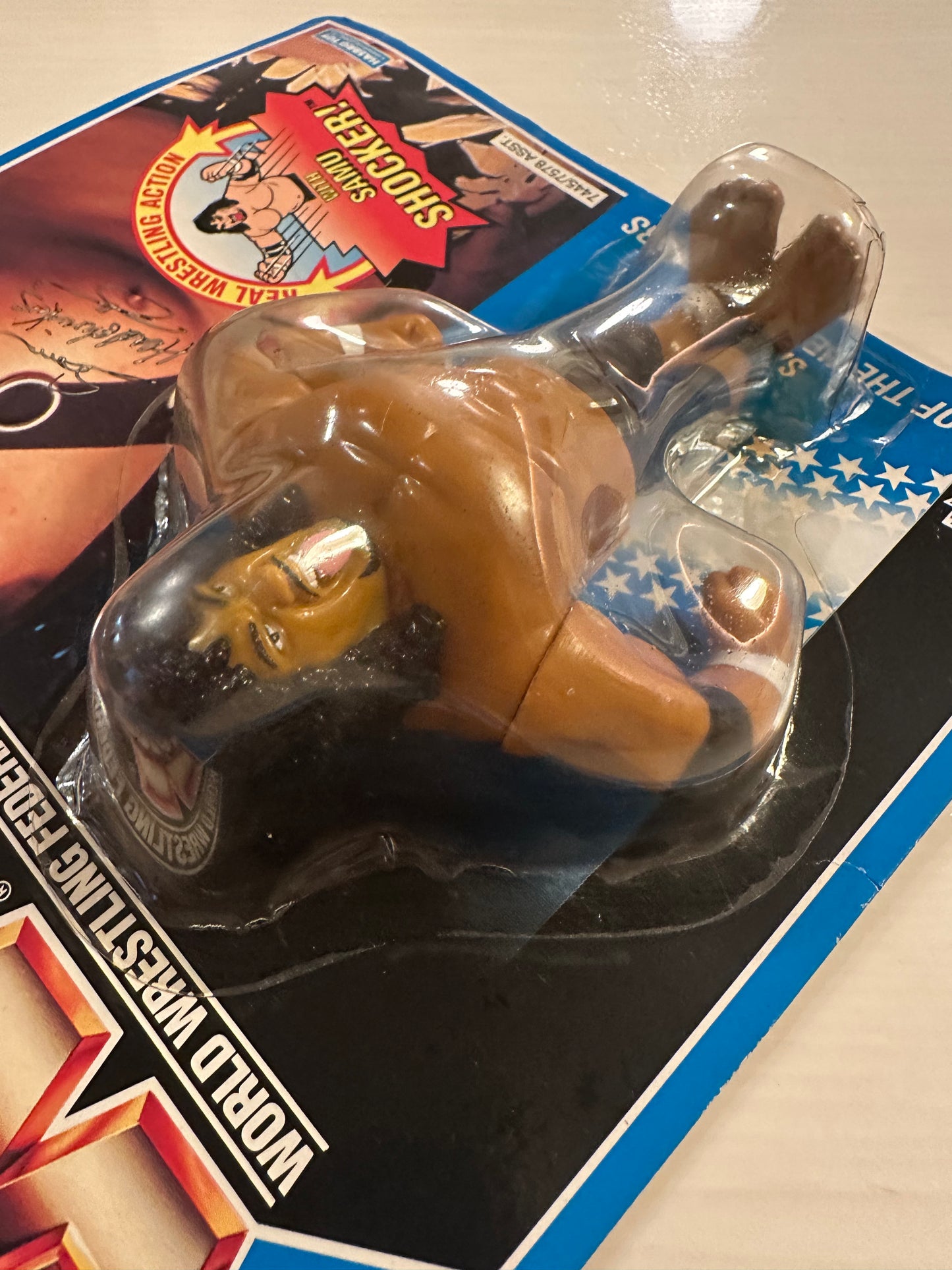 Samu the Headshrinker Series 10 WWF Hasbro