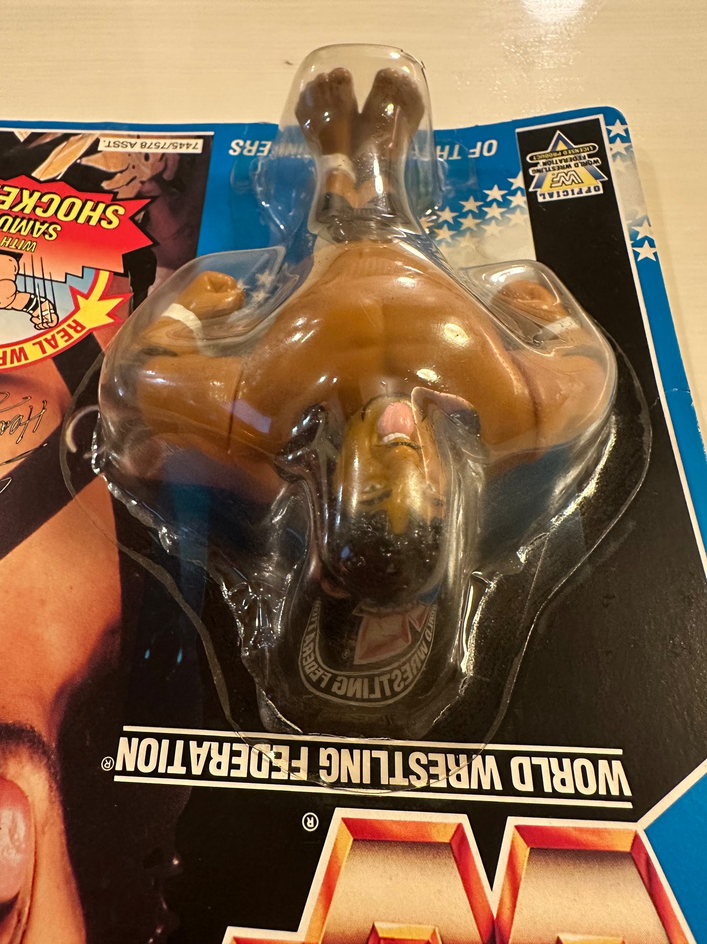 Samu the Headshrinker Series 10 WWF Hasbro