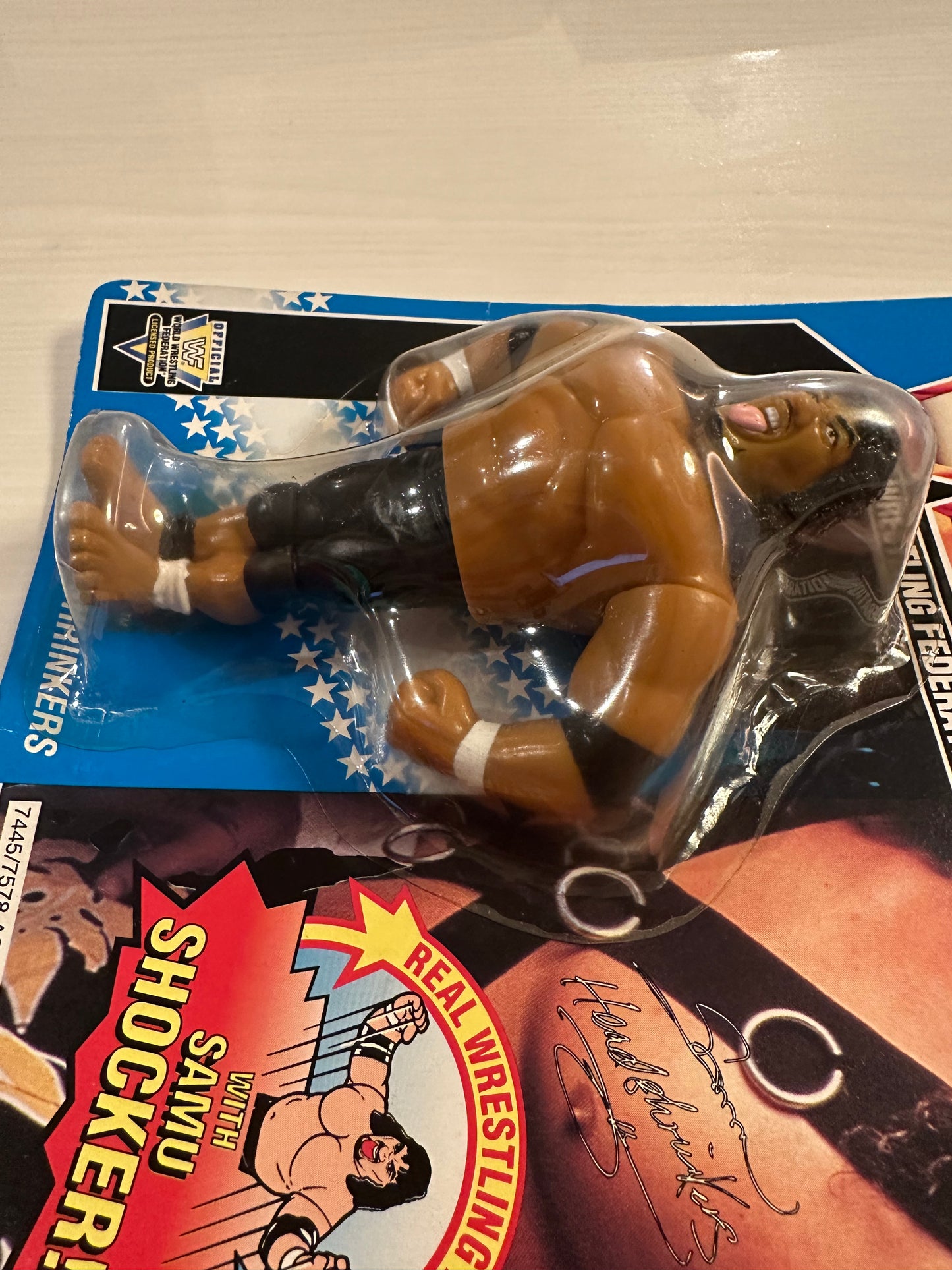 Samu the Headshrinker Series 10 WWF Hasbro