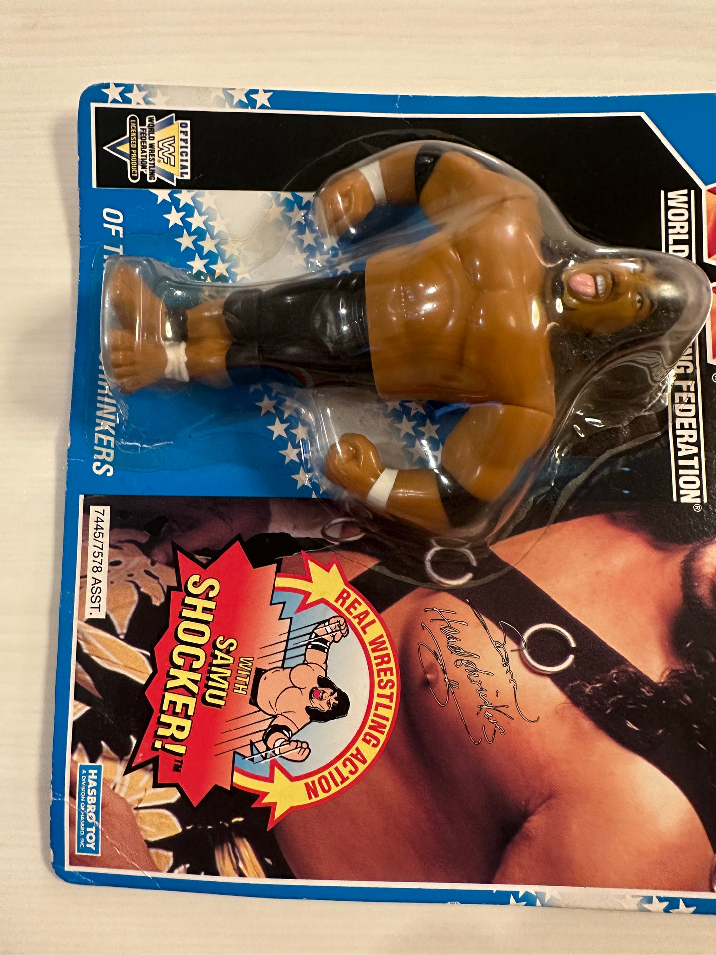 Samu the Headshrinker Series 10 WWF Hasbro