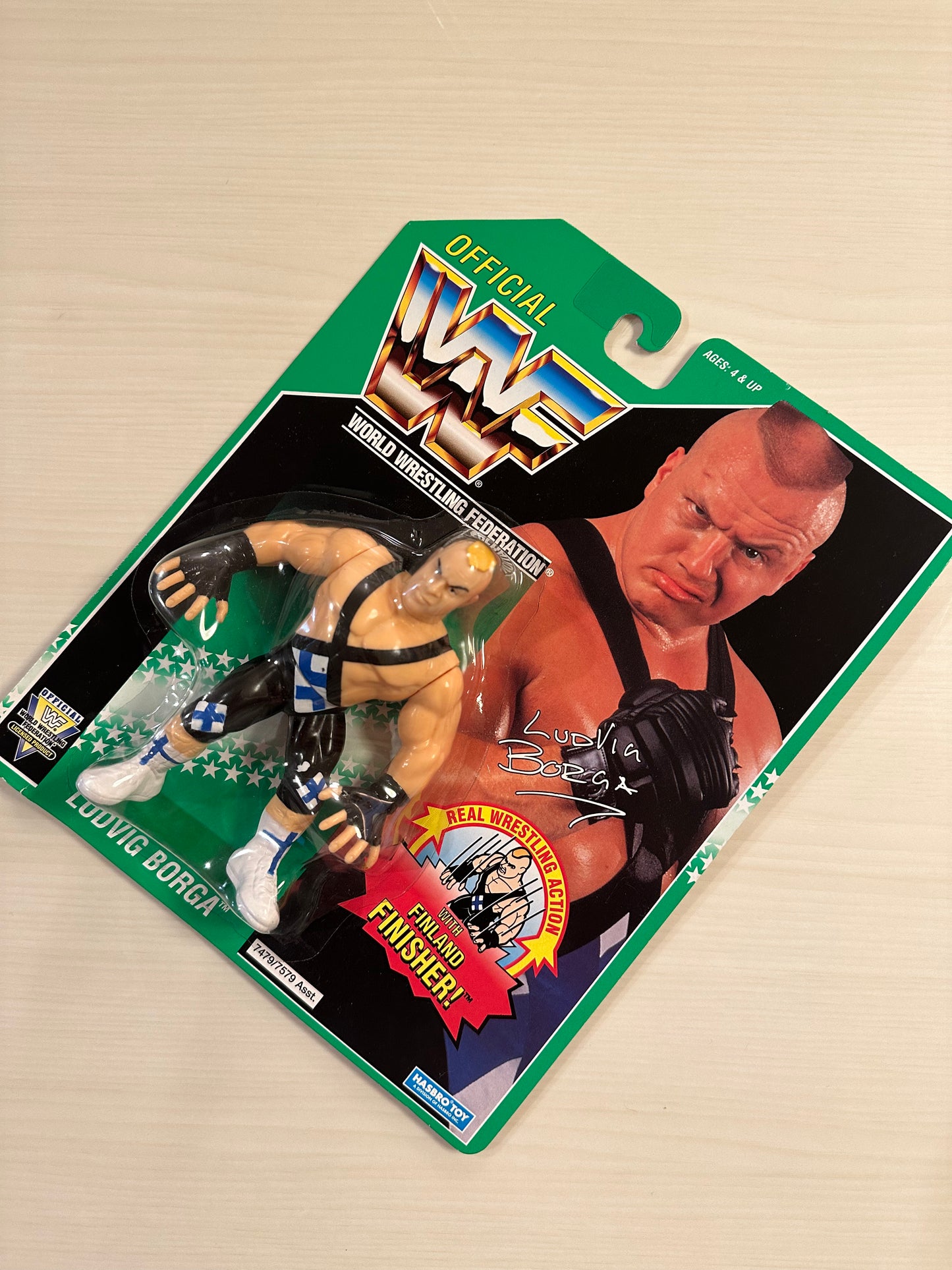 Ludvig Borga Series 11 WWF Hasbro