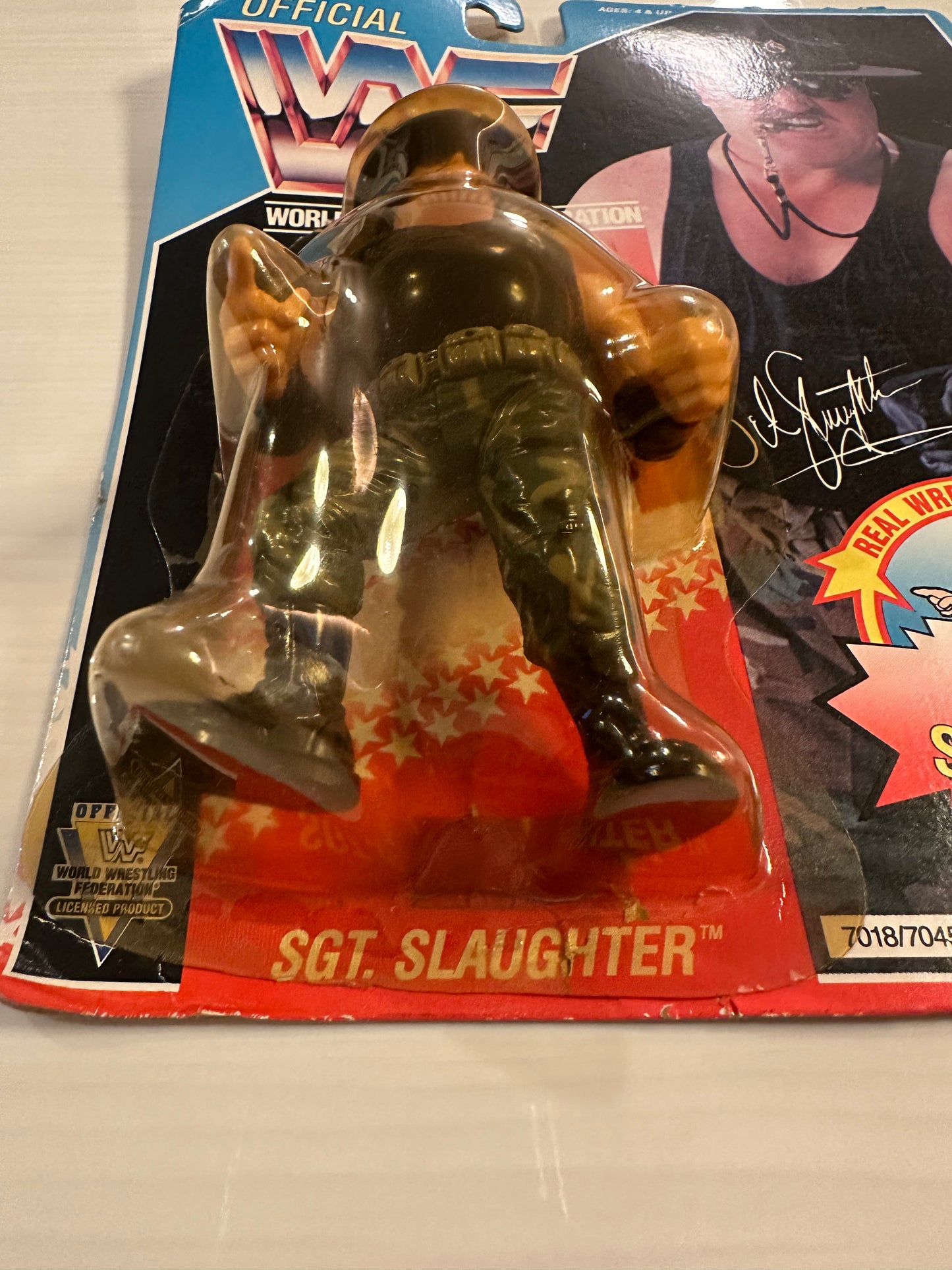 Sgt Slaughter Series 3 WWF Hasbro
