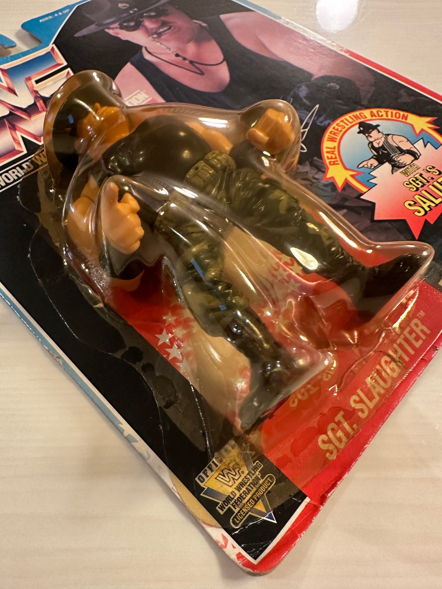 Sgt Slaughter Series 3 WWF Hasbro