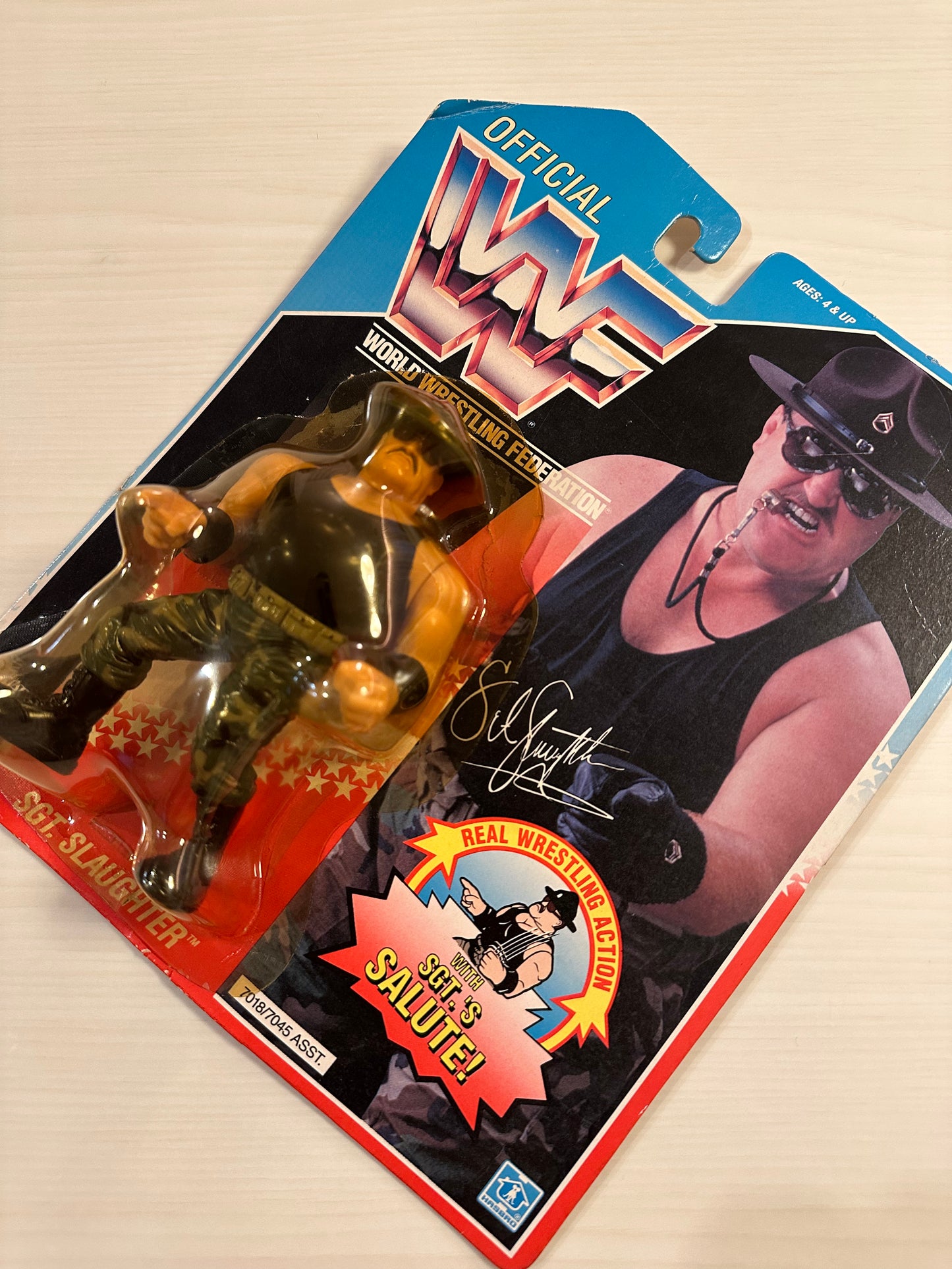 Sgt Slaughter Series 3 WWF Hasbro