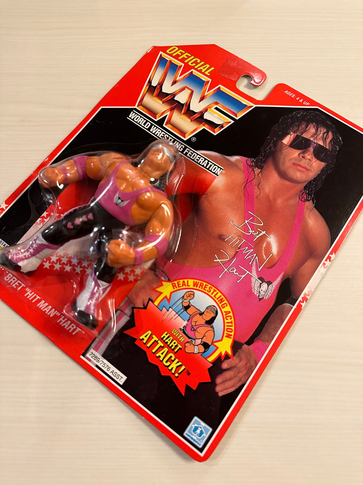 Bret the Hitman Hart Series 8 WWF Hasbro