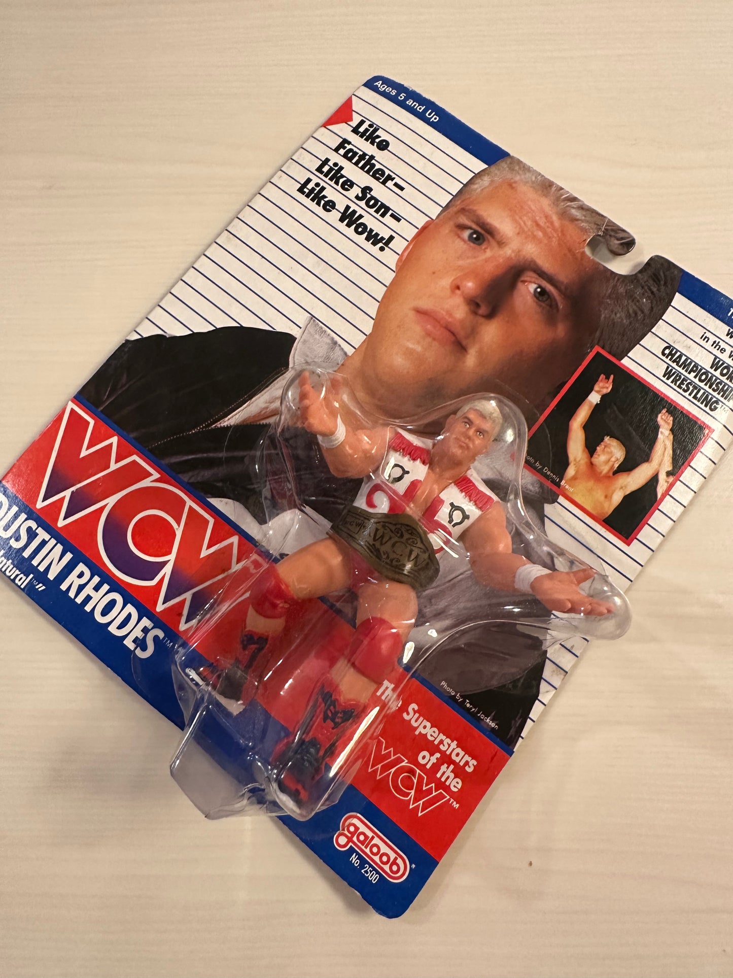 Dustin Rhodes WCW Galoob UK Exclusive