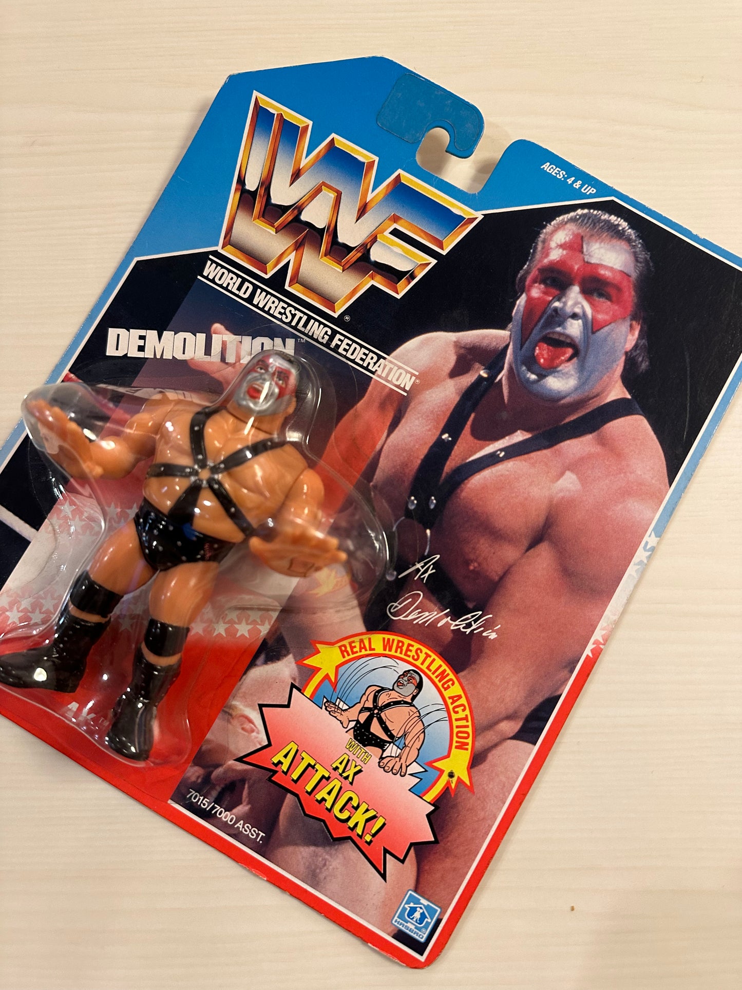 Demolition Ax Series 1 WWF Hasbro