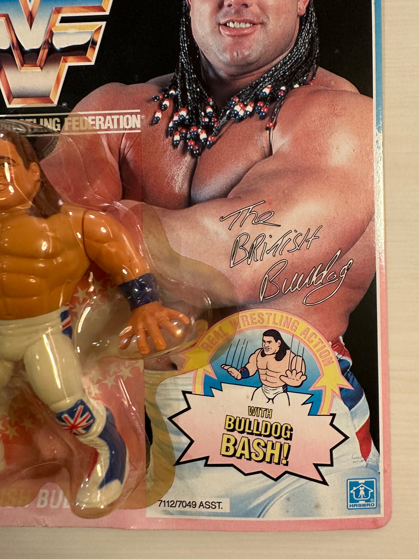 British Bulldog Series 4 WWF Hasbro