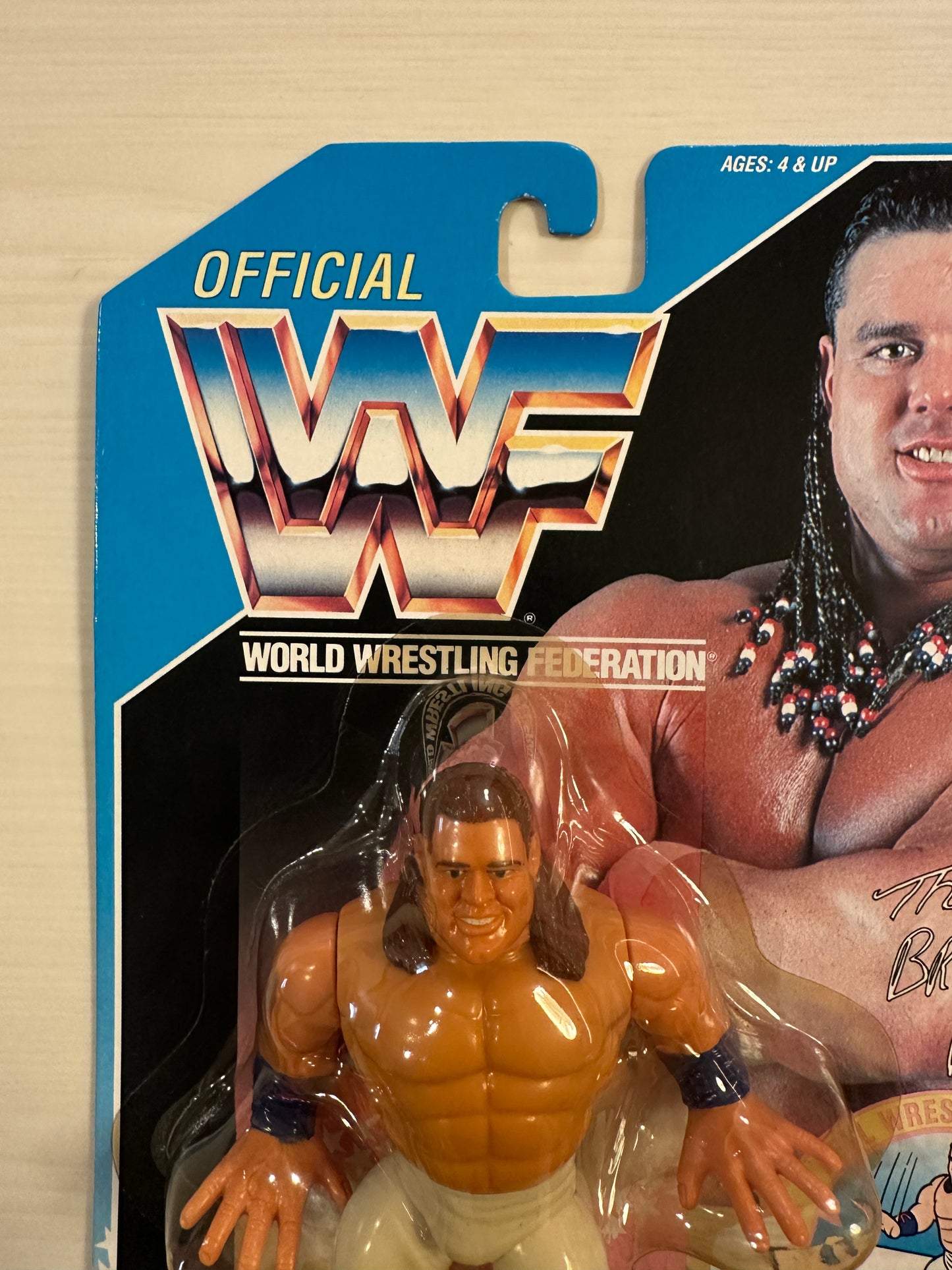 British Bulldog Series 4 WWF Hasbro