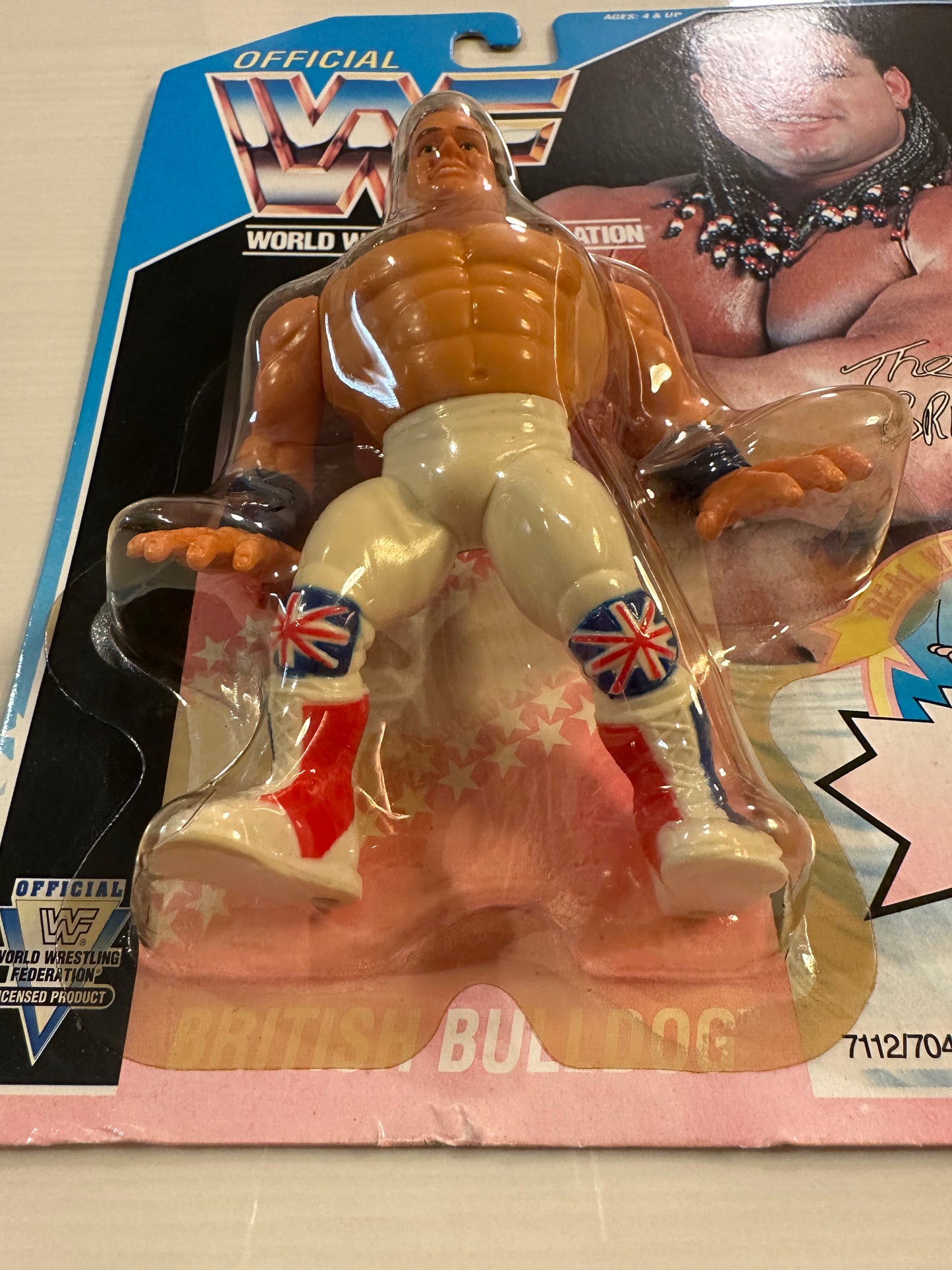British Bulldog Series 4 WWF Hasbro