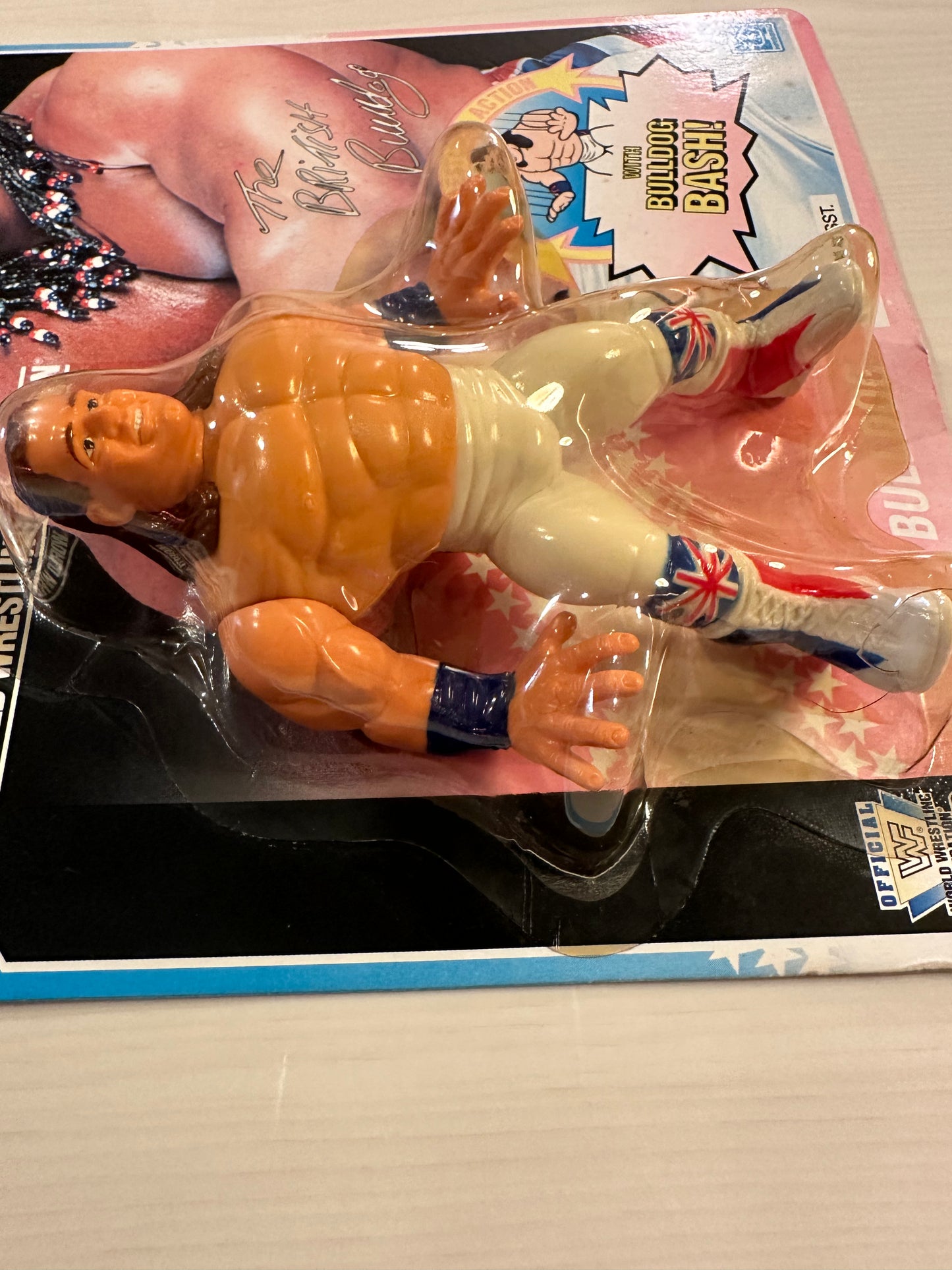 British Bulldog Series 4 WWF Hasbro