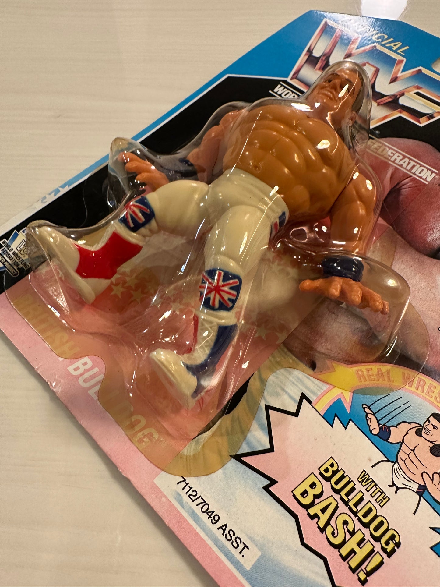 British Bulldog Series 4 WWF Hasbro