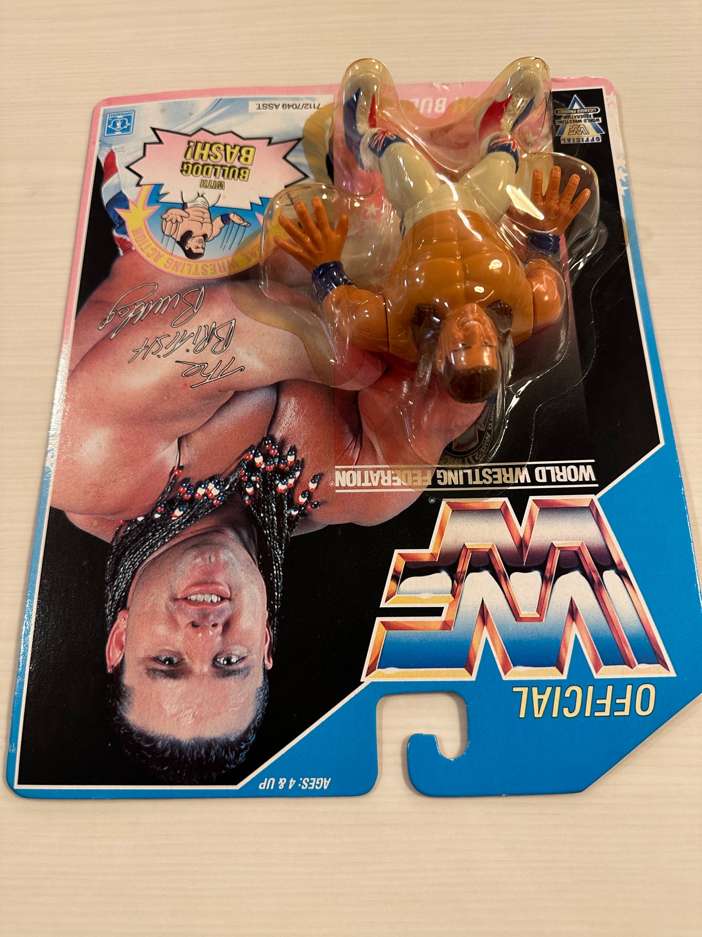 British Bulldog Series 4 WWF Hasbro