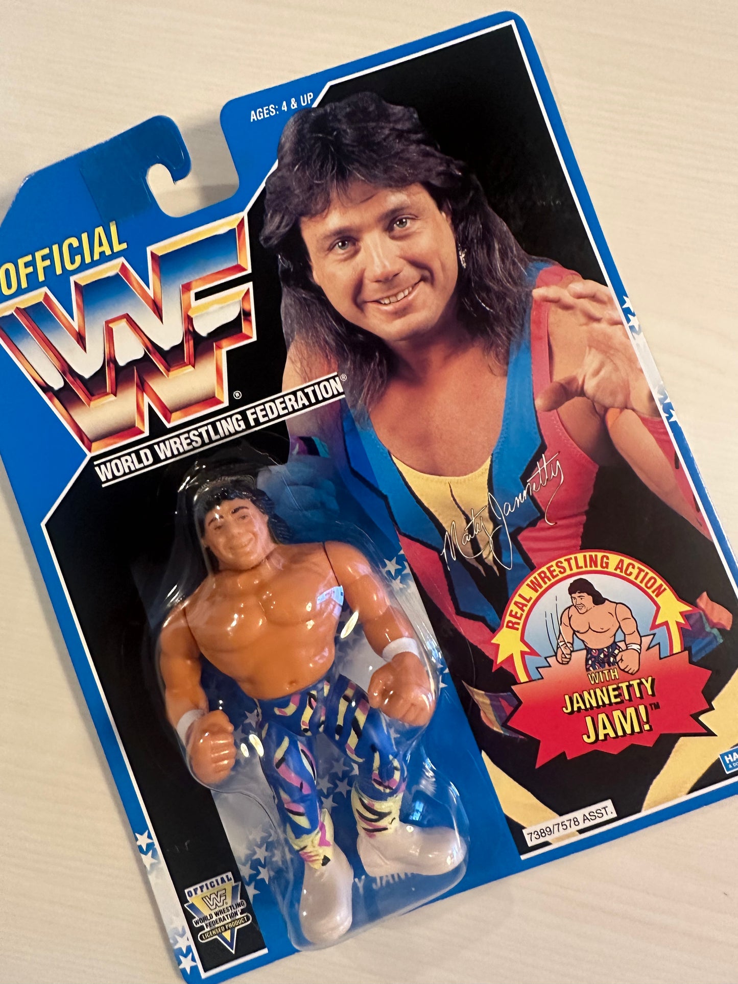 Marty Jannetty Series 10 WWF Hasbro