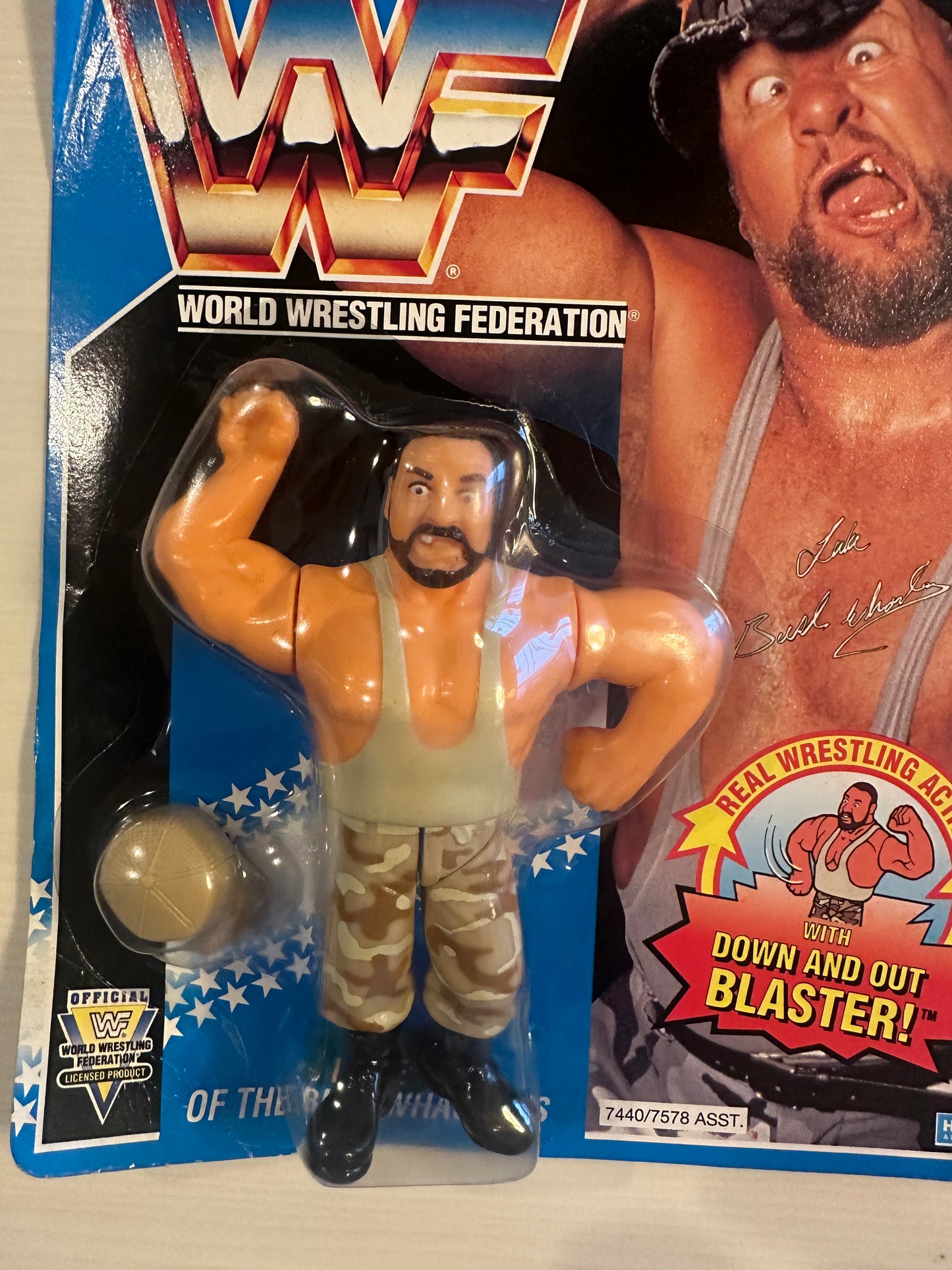 Luke the Bushwhacker Series 10 WWF Hasbro