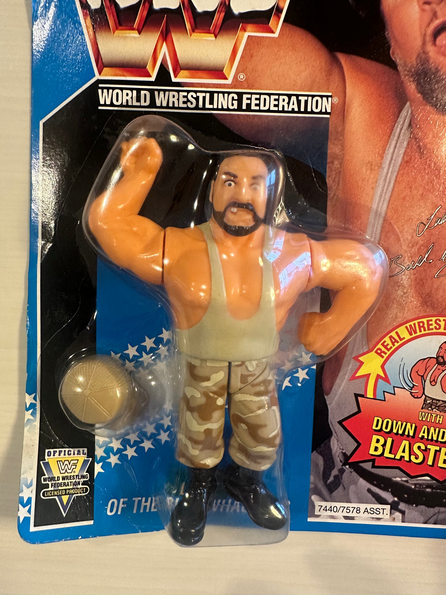 Luke the Bushwhacker Series 10 WWF Hasbro