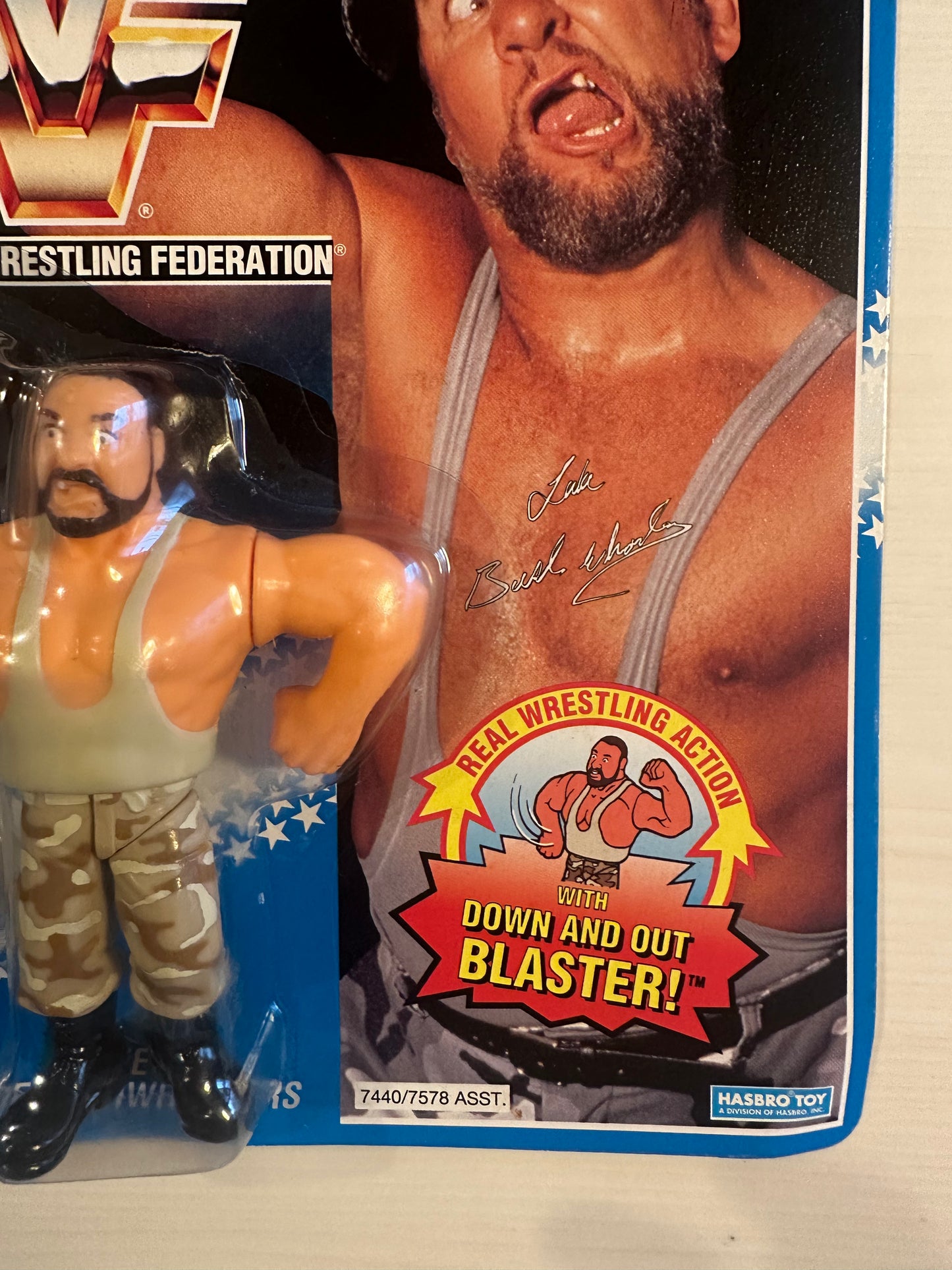 Luke the Bushwhacker Series 10 WWF Hasbro