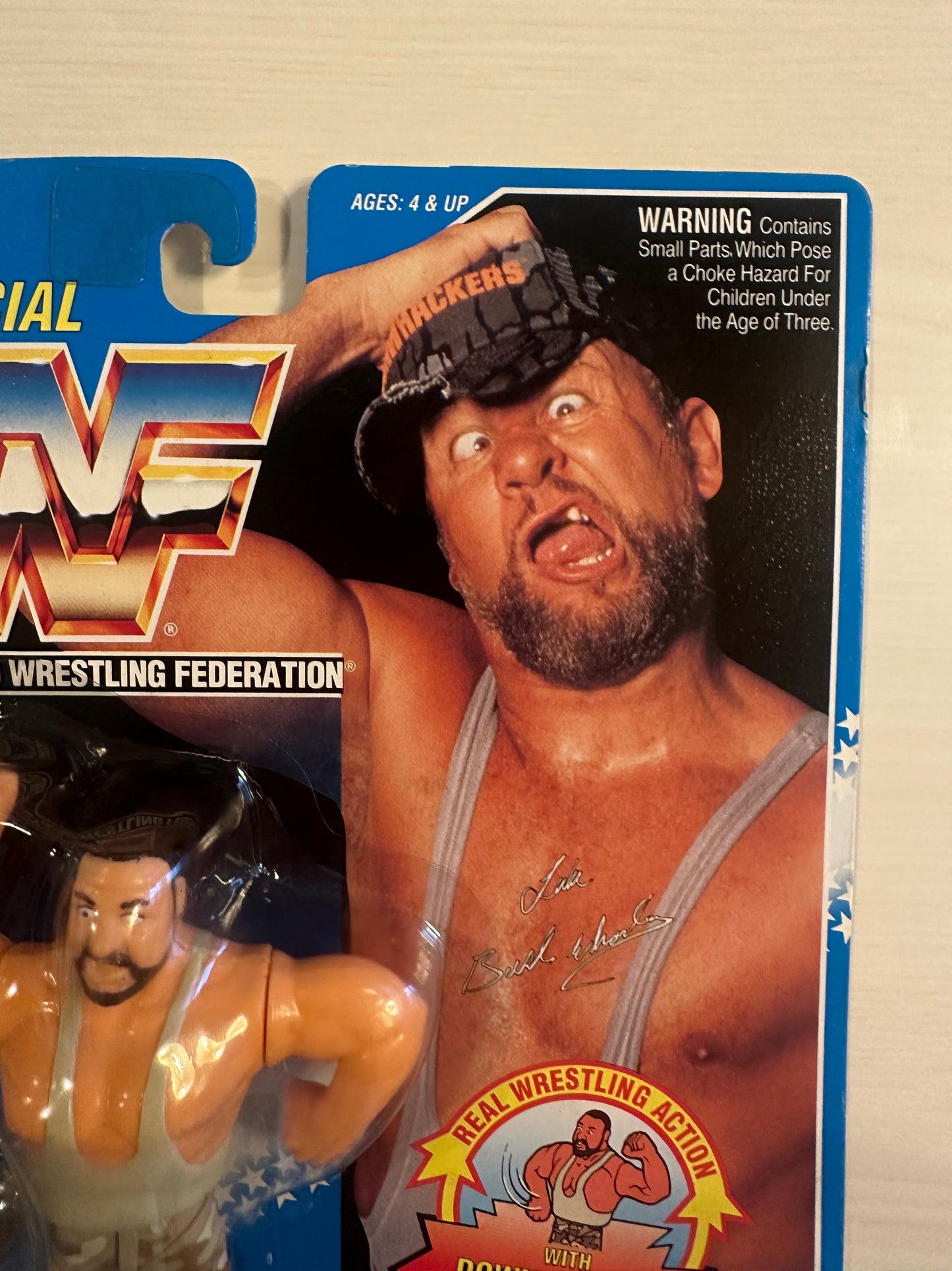 Luke the Bushwhacker Series 10 WWF Hasbro