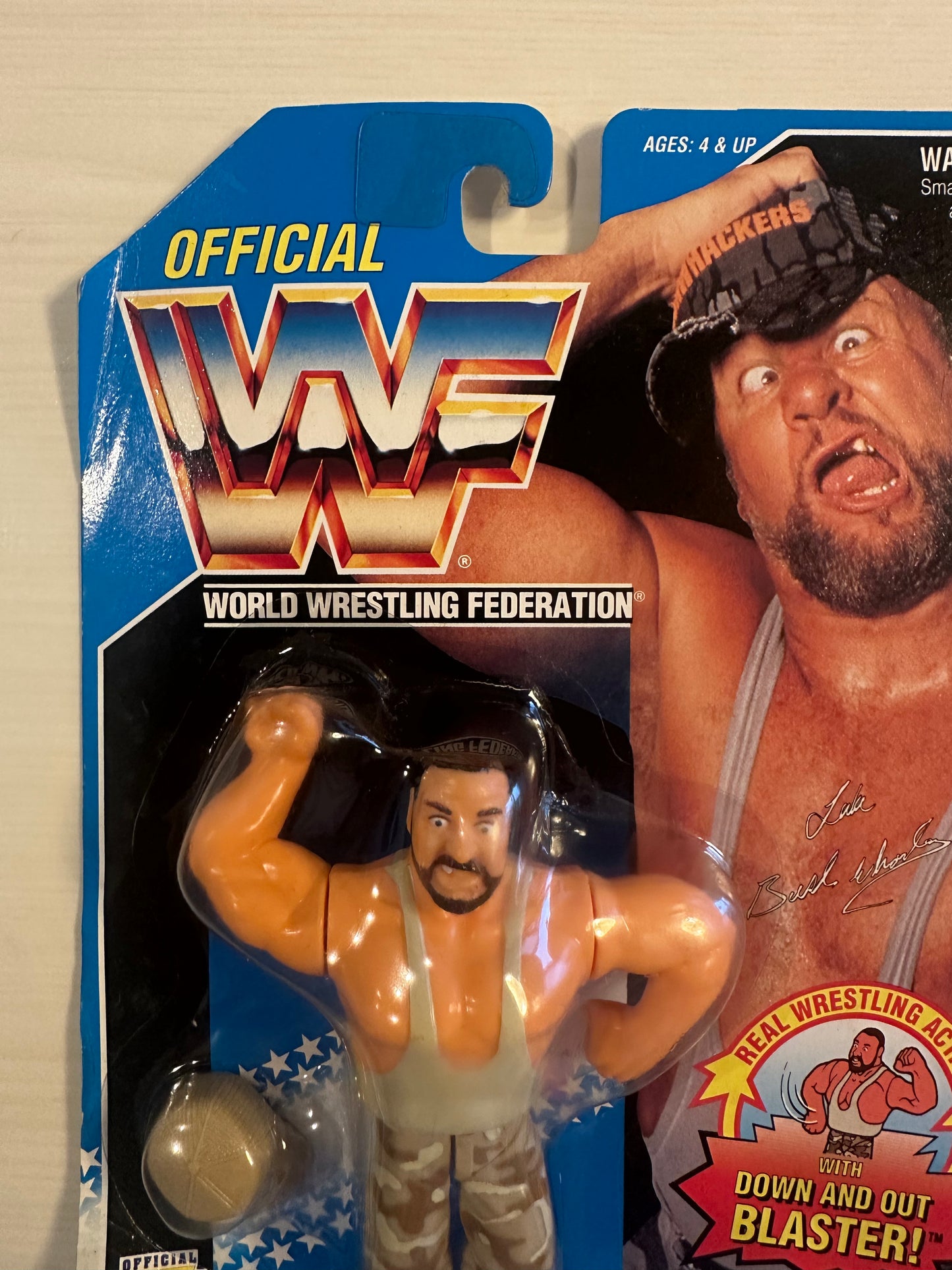 Luke the Bushwhacker Series 10 WWF Hasbro