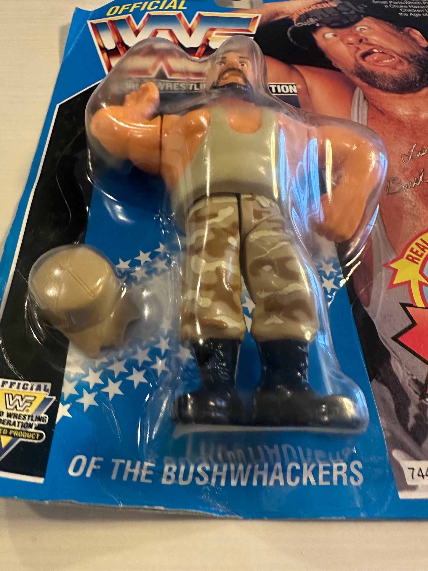 Luke the Bushwhacker Series 10 WWF Hasbro