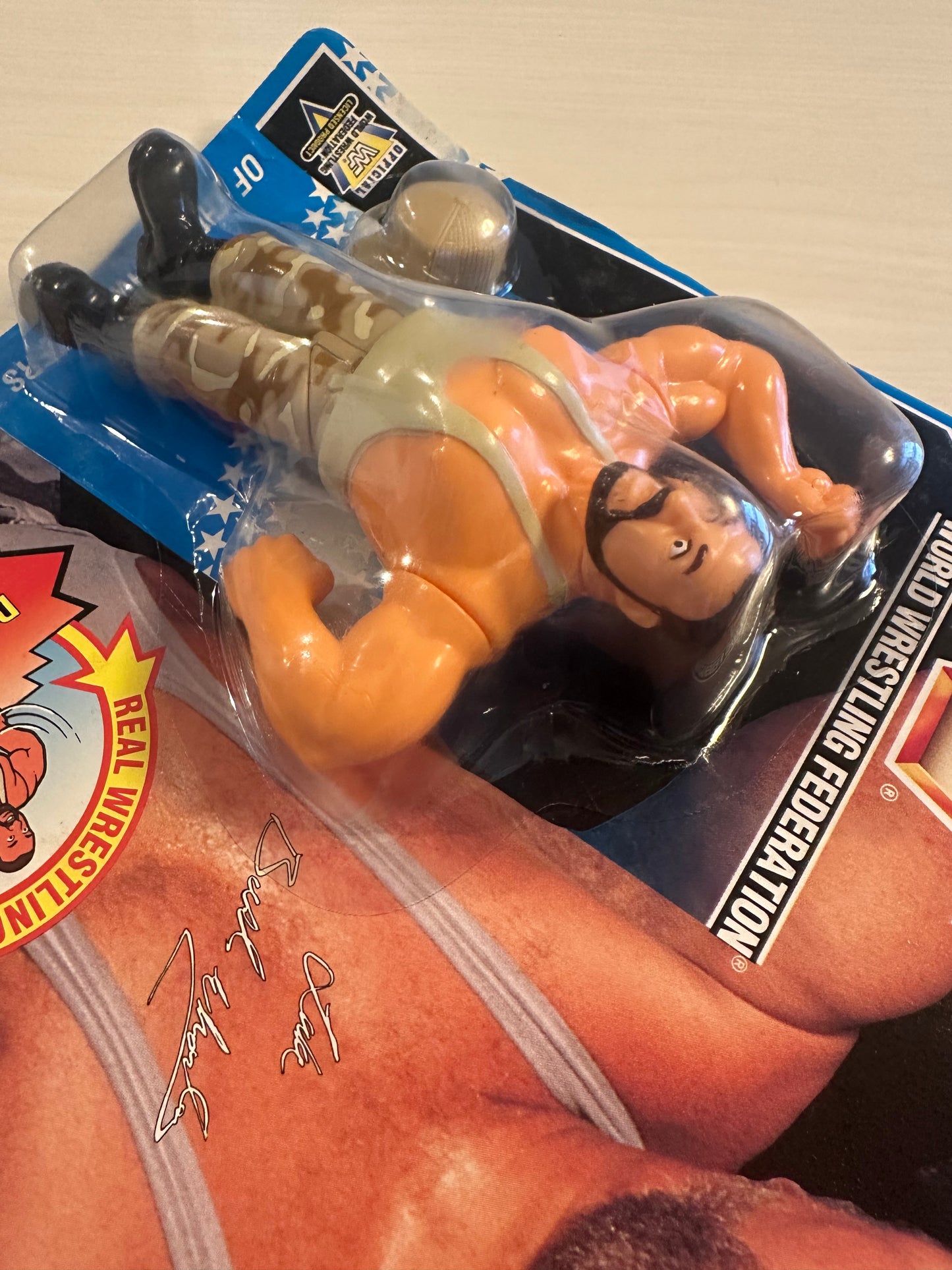 Luke the Bushwhacker Series 10 WWF Hasbro