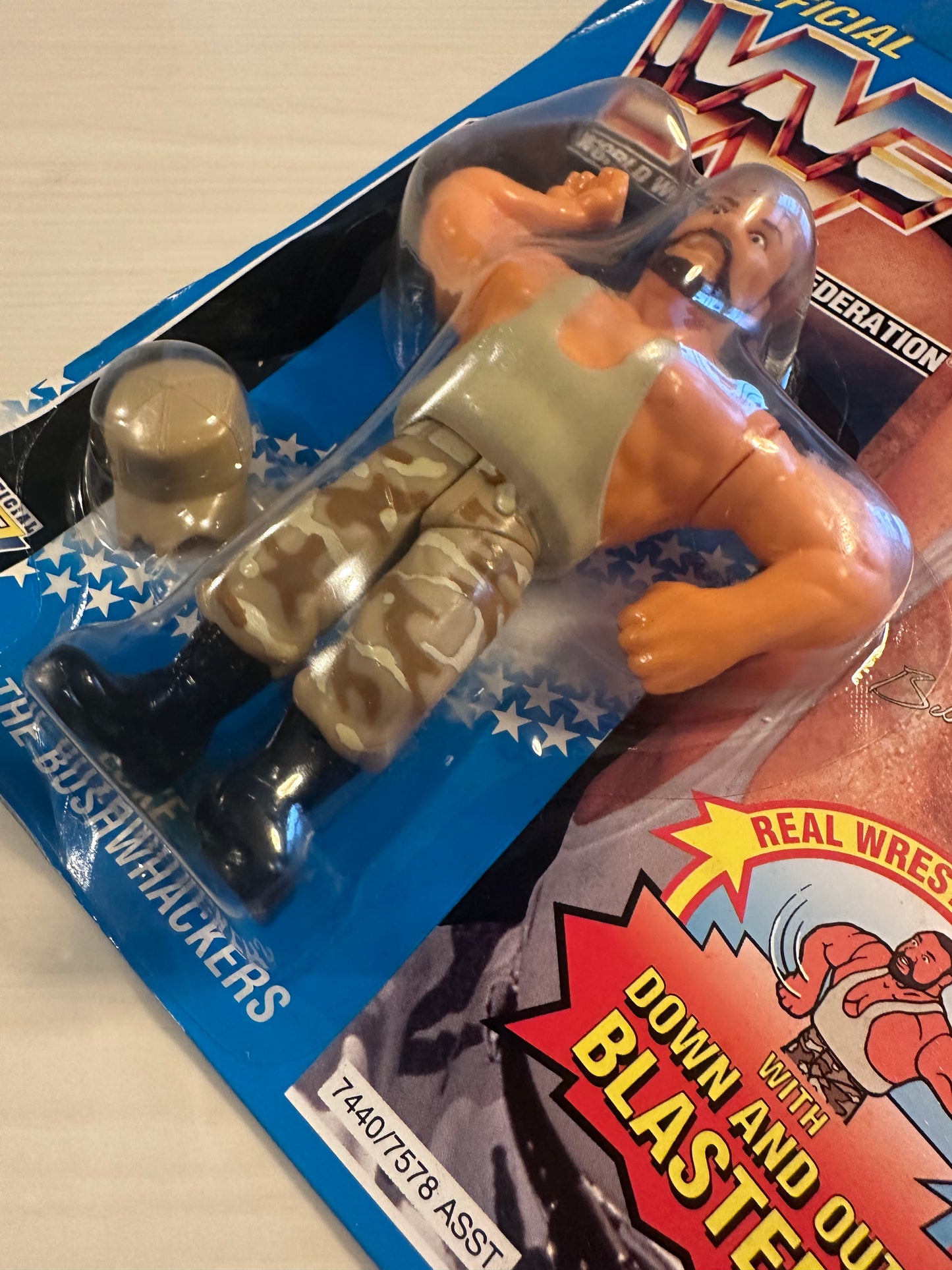 Luke the Bushwhacker Series 10 WWF Hasbro