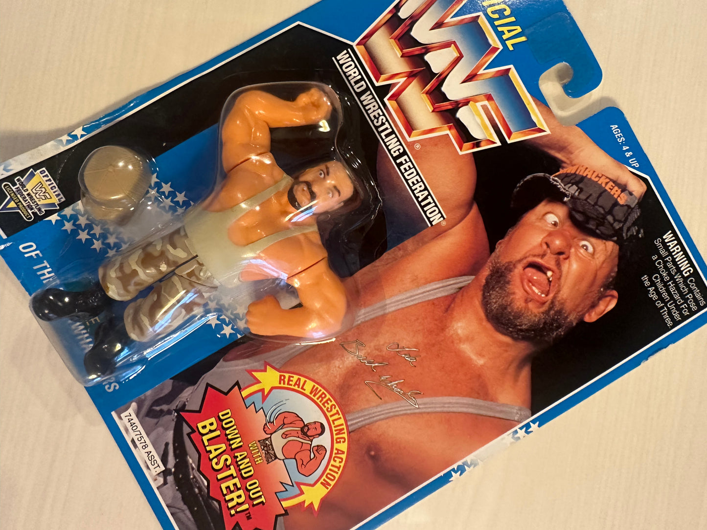 Luke the Bushwhacker Series 10 WWF Hasbro