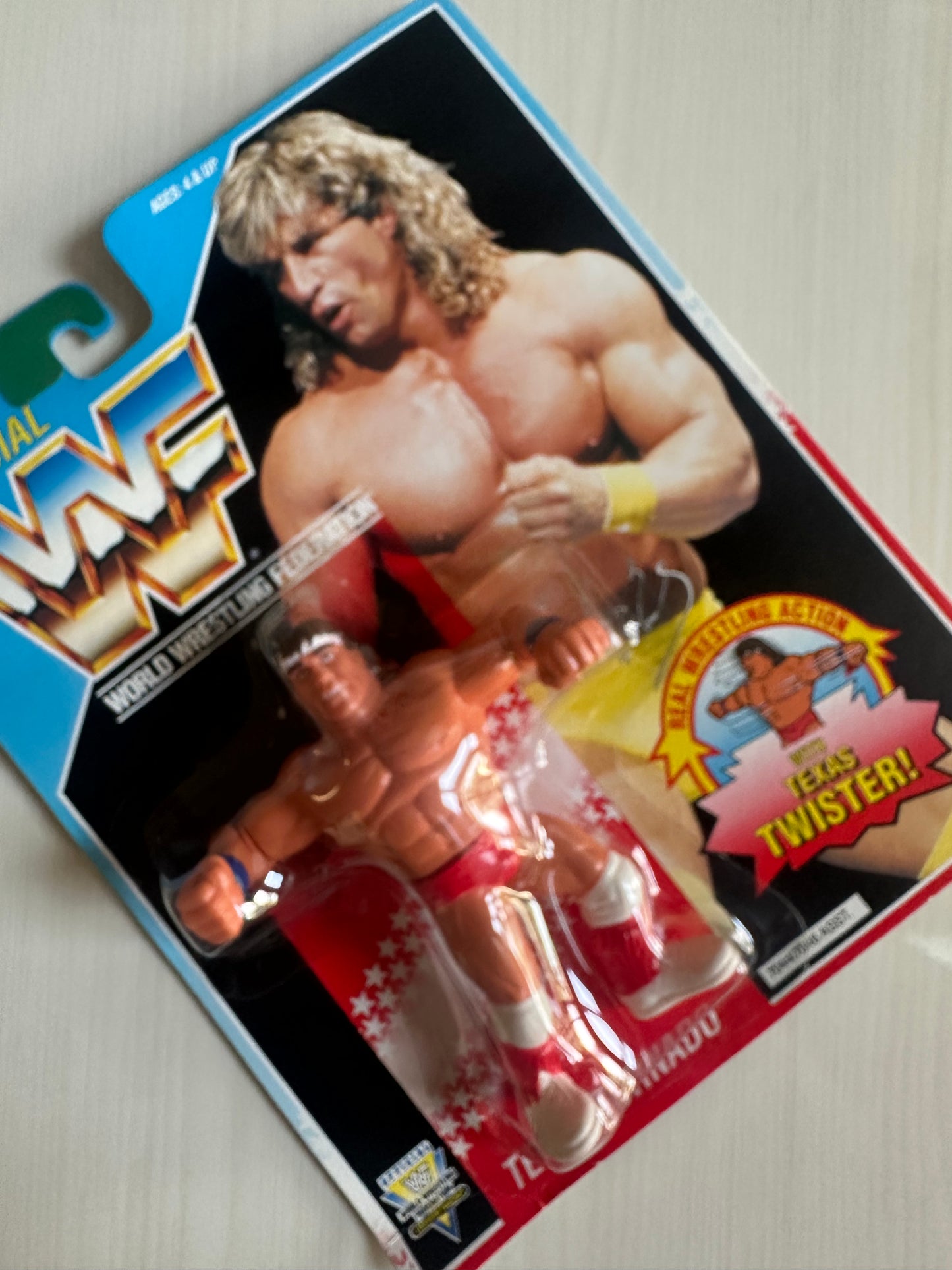 Texas Tornado Series 3 WWF Hasbro MOC figure